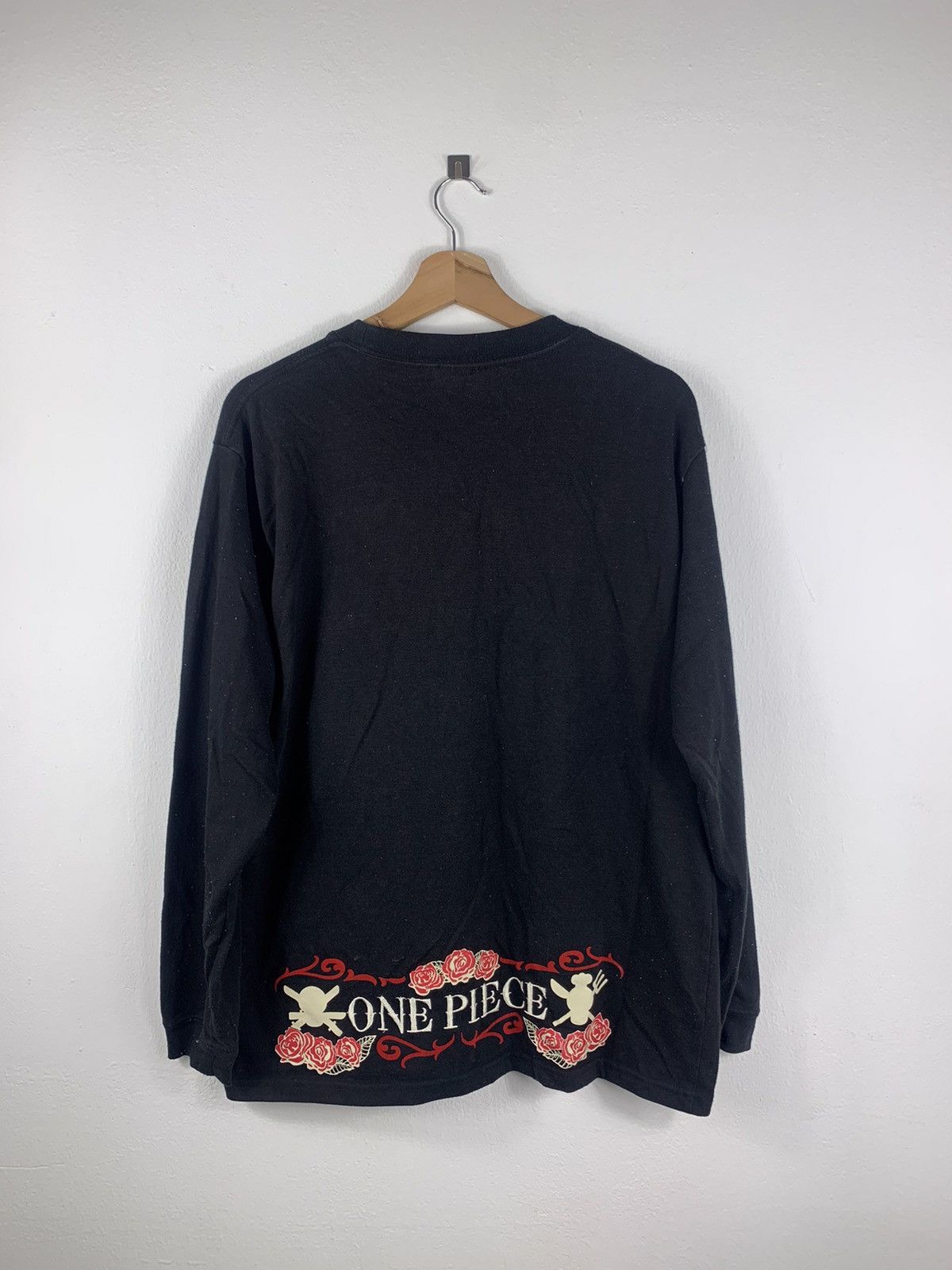 Anime × One Piece × Vintage Vintage One Piece Pirate Logo Long Sleeve TShirt Size US L / EU 52-54 / 3 - 2 Thumbnail