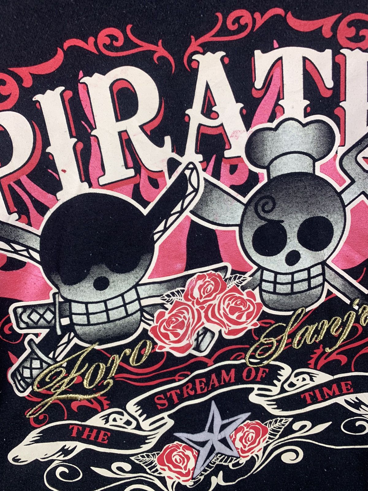 Anime × One Piece × Vintage Vintage One Piece Pirate Logo Long Sleeve TShirt Size US L / EU 52-54 / 3 - 3 Thumbnail