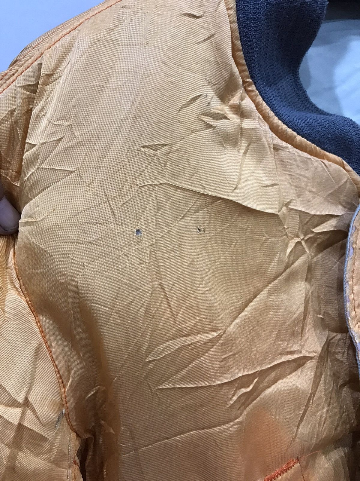Avirex × Vintage Vintage 80s AVIREX USA EMAR Zipper Spell Out Flight Jacket Size US M / EU 48-50 / 2 - 16 Thumbnail