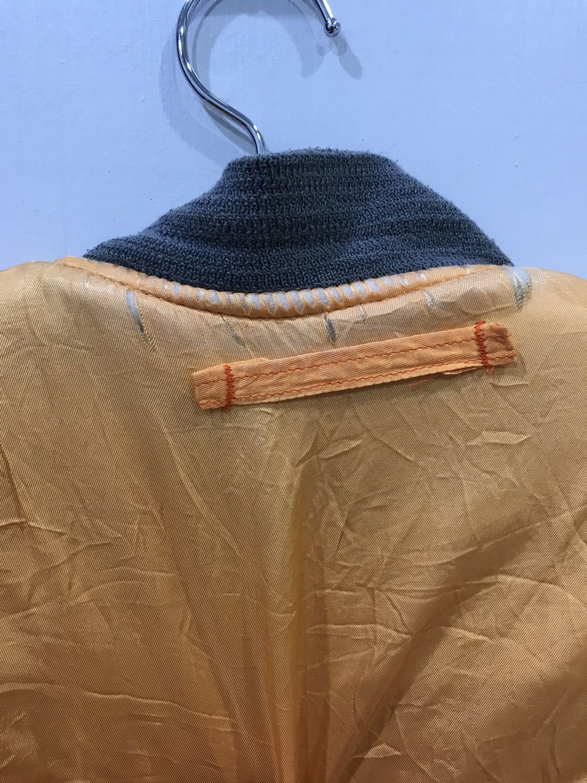 Avirex × Vintage Vintage 80s AVIREX USA EMAR Zipper Spell Out Flight Jacket Size US M / EU 48-50 / 2 - 19 Thumbnail