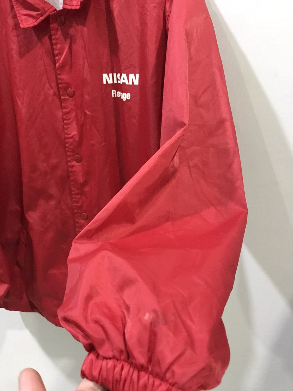 Japanese Brand × Vintage Vtg NISSAN SKYLINE PRIMERA Racing Stage Nylon Light Jacket Size US M / EU 48-50 / 2 - 11 Thumbnail