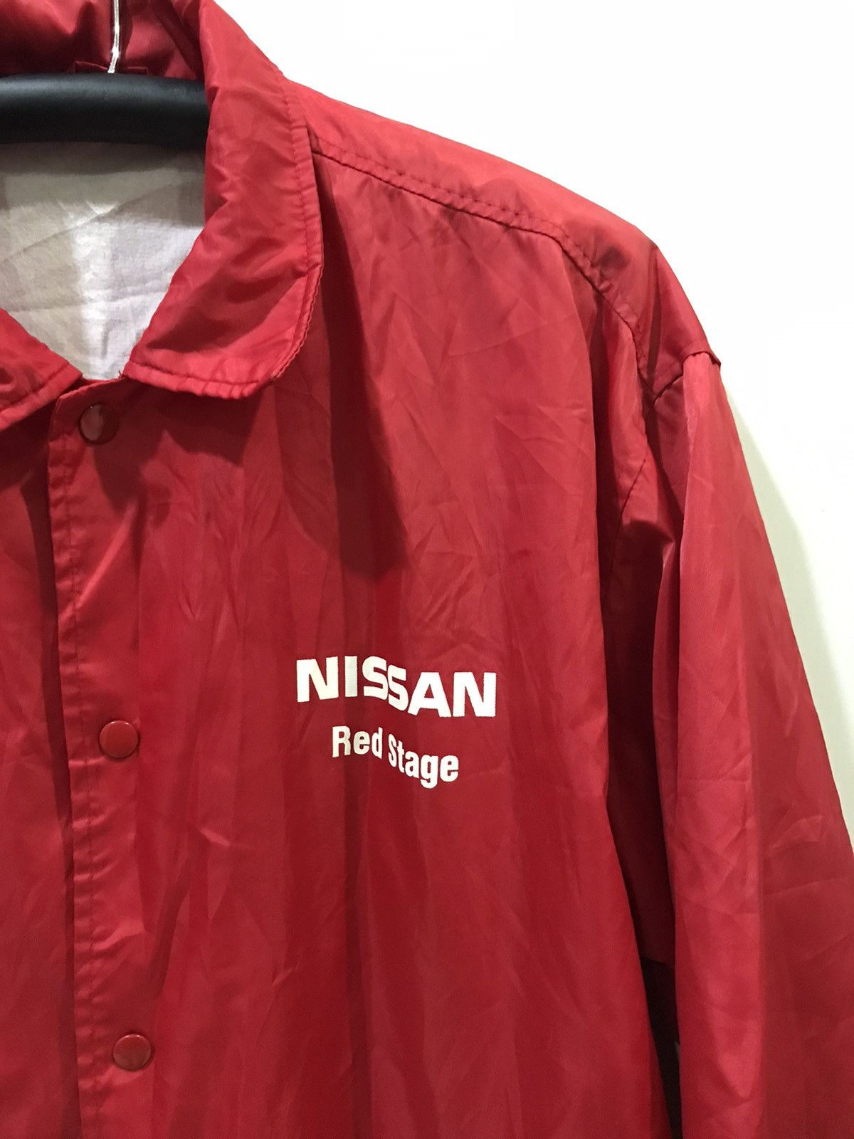 Japanese Brand × Vintage Vtg NISSAN SKYLINE PRIMERA Racing Stage Nylon Light Jacket Size US M / EU 48-50 / 2 - 5 Thumbnail