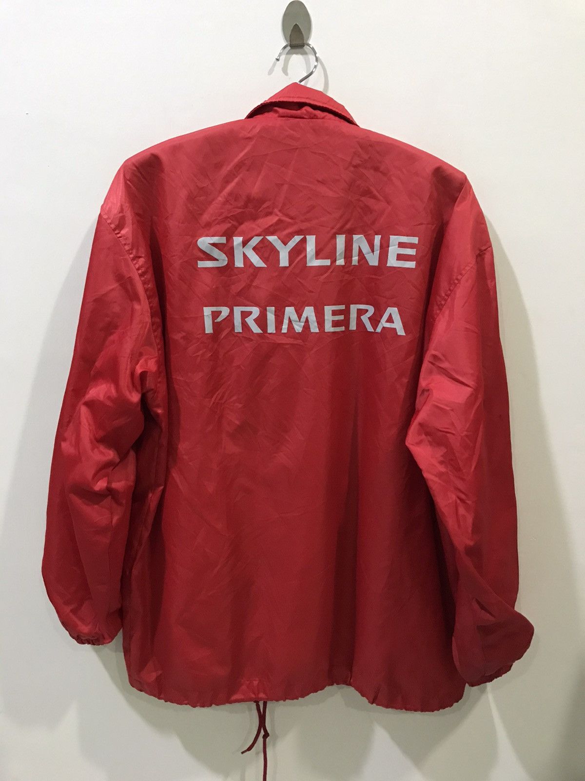 Japanese Brand × Vintage Vtg NISSAN SKYLINE PRIMERA Racing Stage Nylon Light Jacket Size US M / EU 48-50 / 2 - 1 Thumbnail