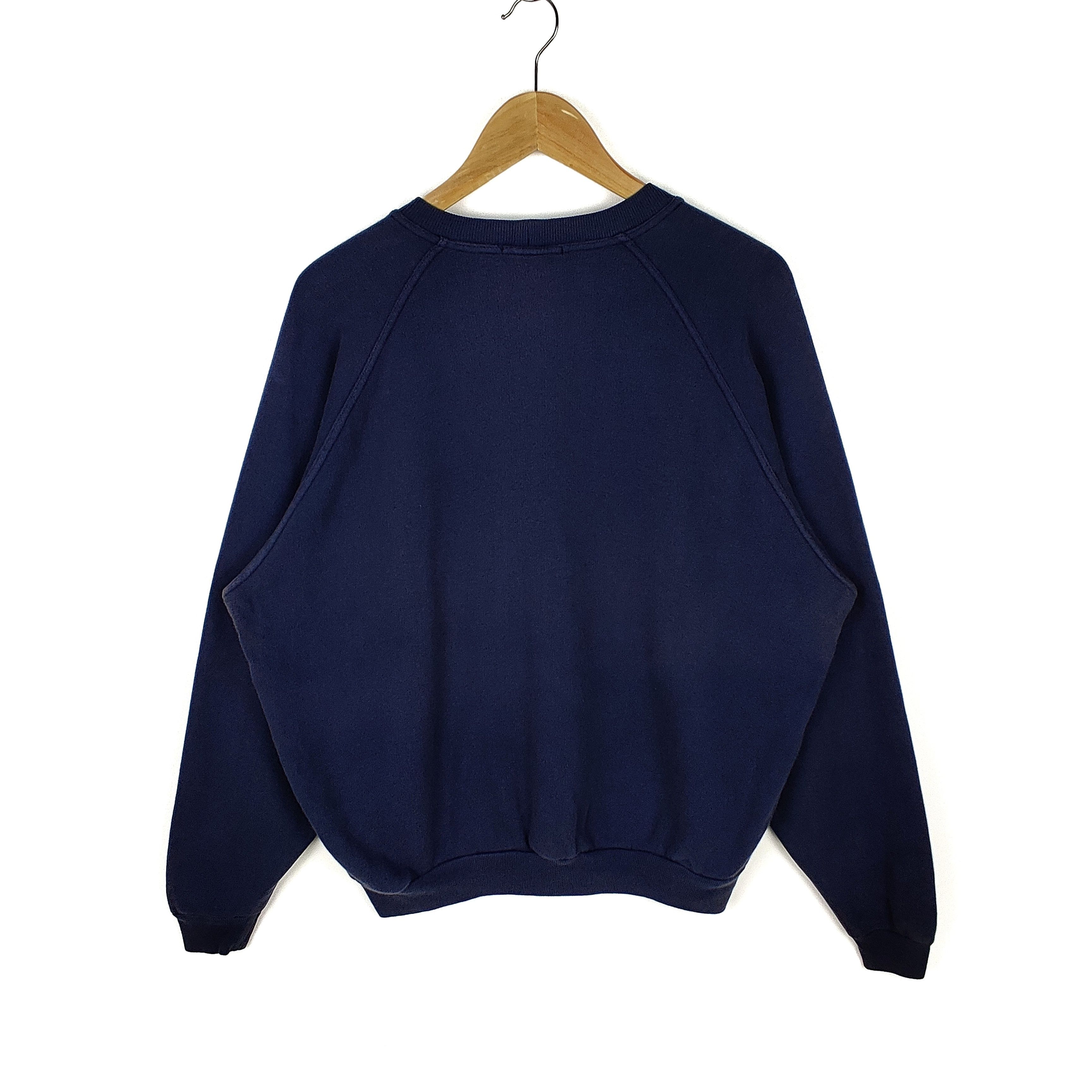 Trussardi Vintage Trussardi Sweatshirt Big Logo Embroidered Size US XL / EU 56 / 4 - 7 Thumbnail