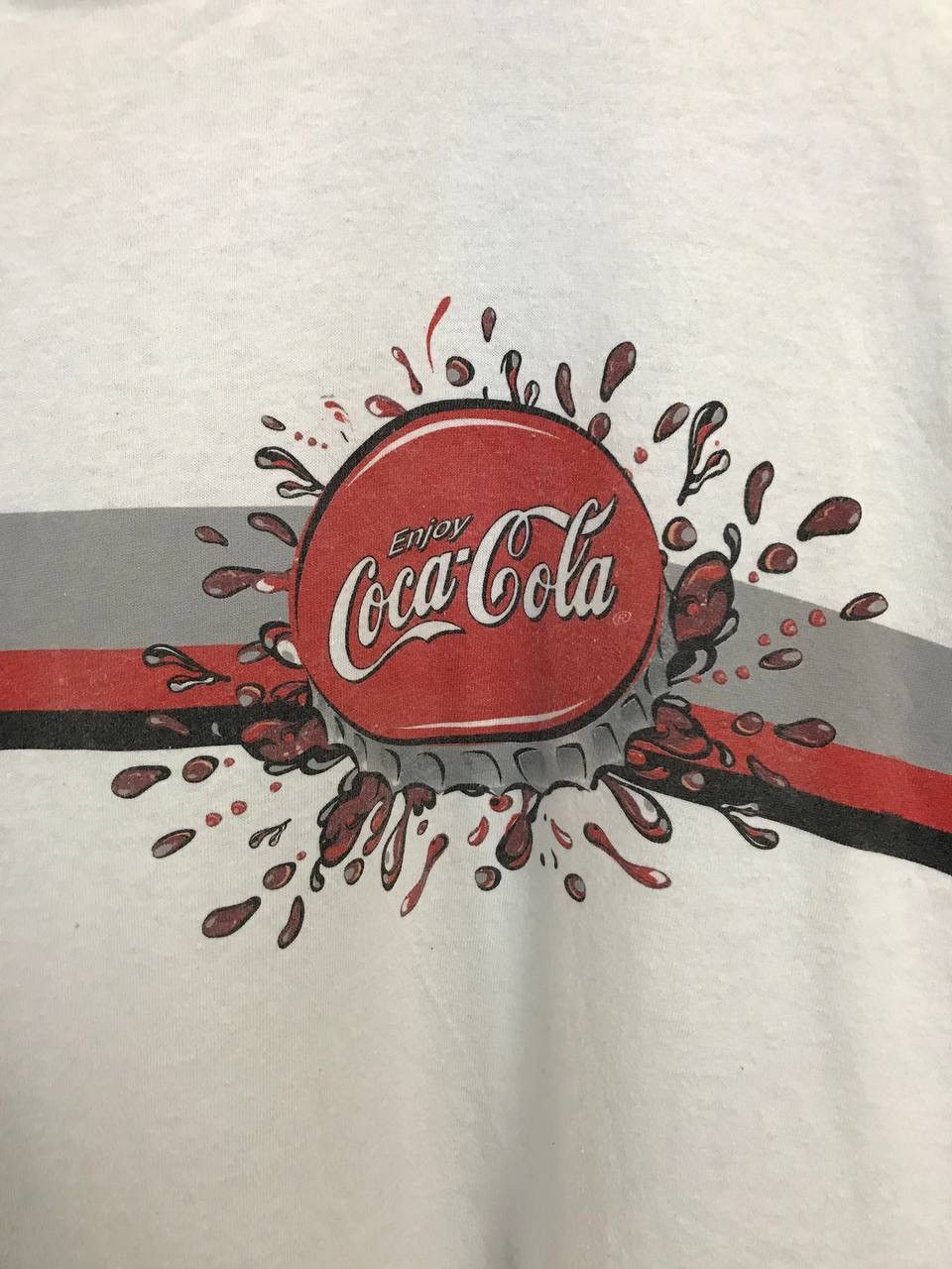 Other Coca Cola Enjoy vintage USA cult other tee Size US XL / EU 56 / 4 - 3 Thumbnail