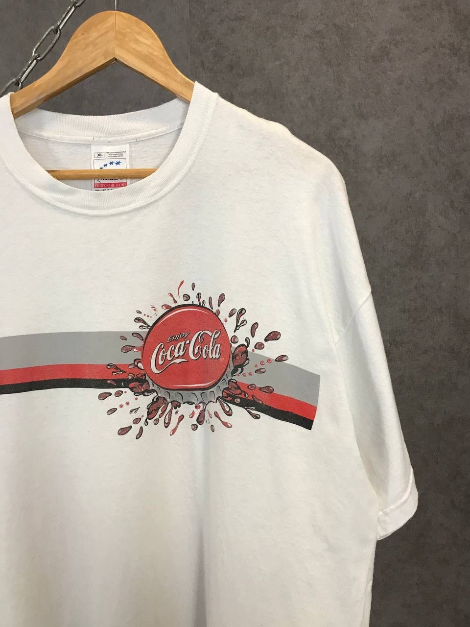 Other Coca Cola Enjoy vintage USA cult other tee Size US XL / EU 56 / 4 - 2 Thumbnail