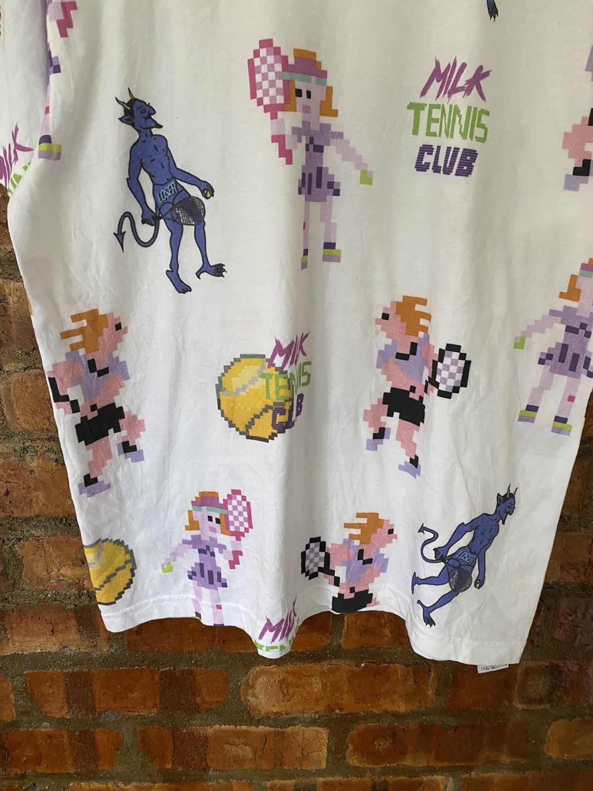 20471120 MILKBOY Play tennis with DEVIL? Size US L / EU 52-54 / 3 - 4 Thumbnail
