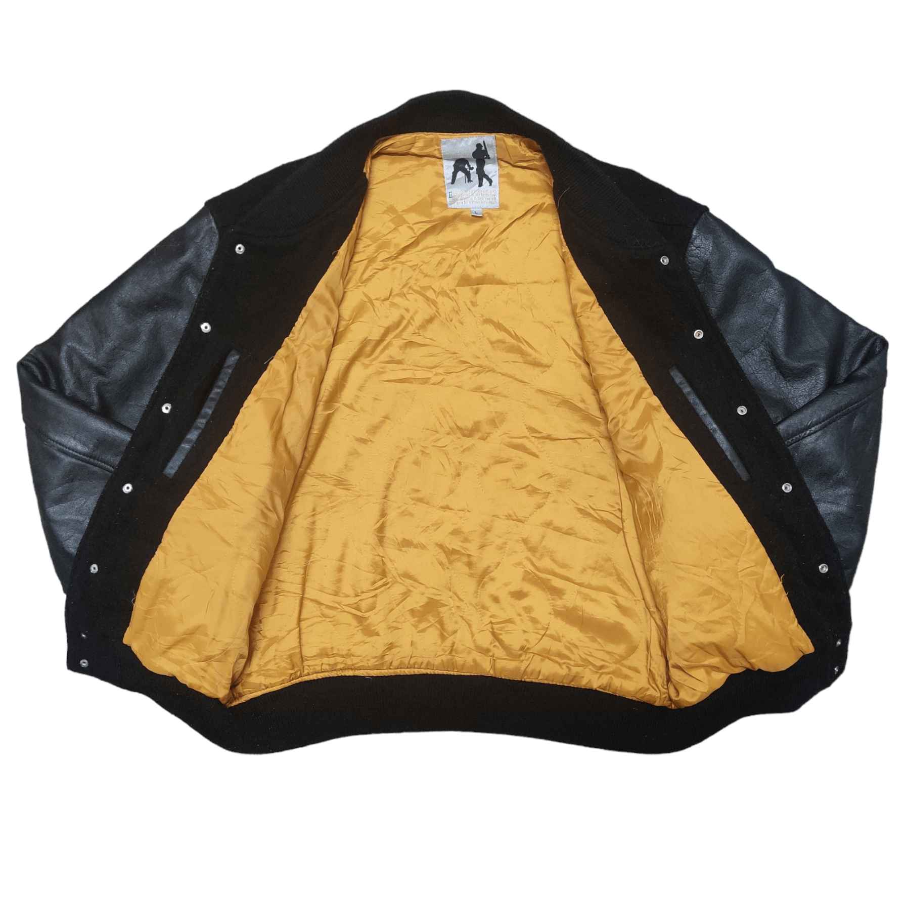 Japanese Brand Vintage Japanese Brand Baseball Varsity Jacket Wool Leather Size US L / EU 52-54 / 3 - 6 Thumbnail