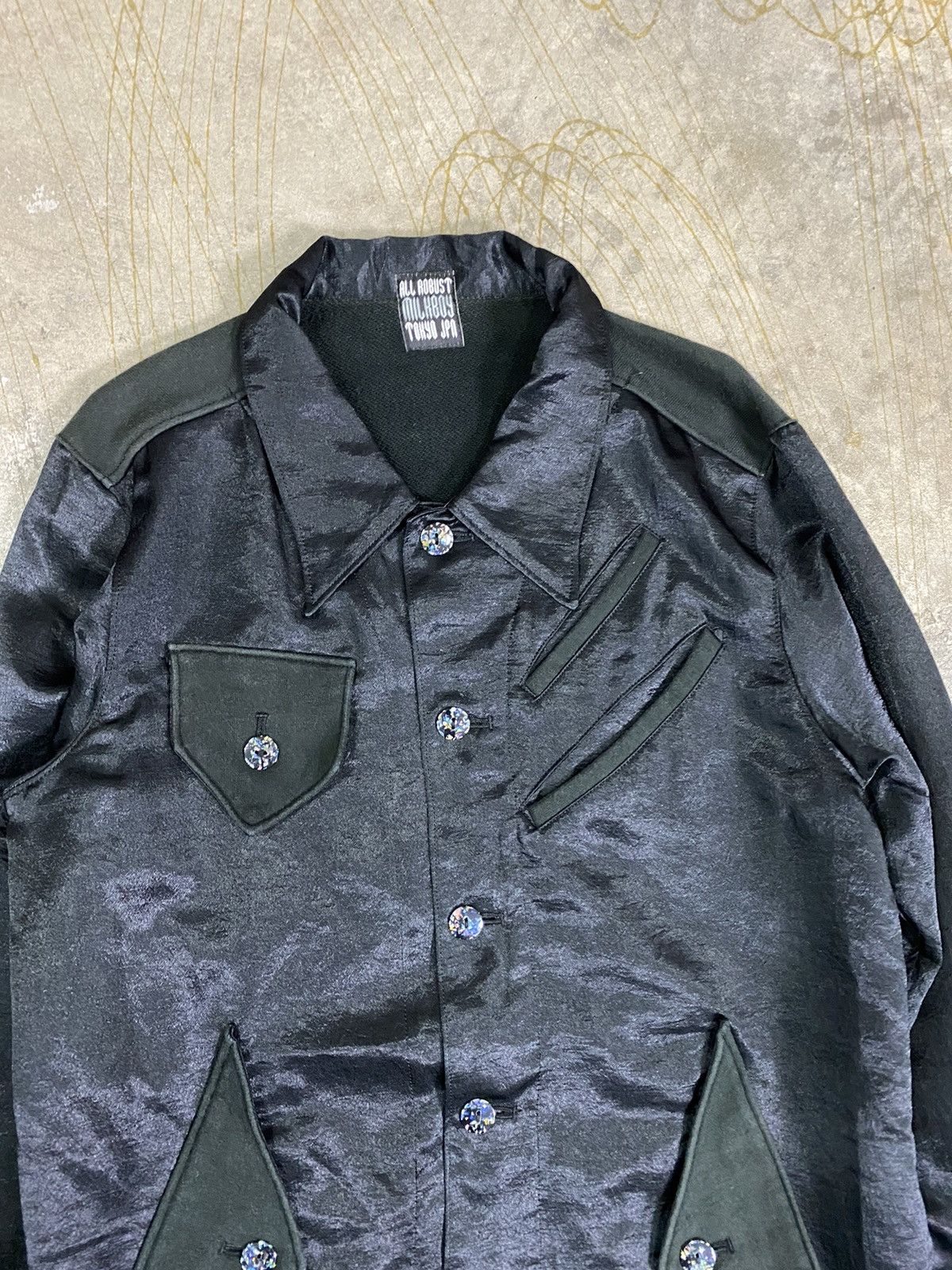 Japanese Brand 90s MILKBOY multipocket Shimmer blend light Size US S / EU 44-46 / 1 - 3 Thumbnail