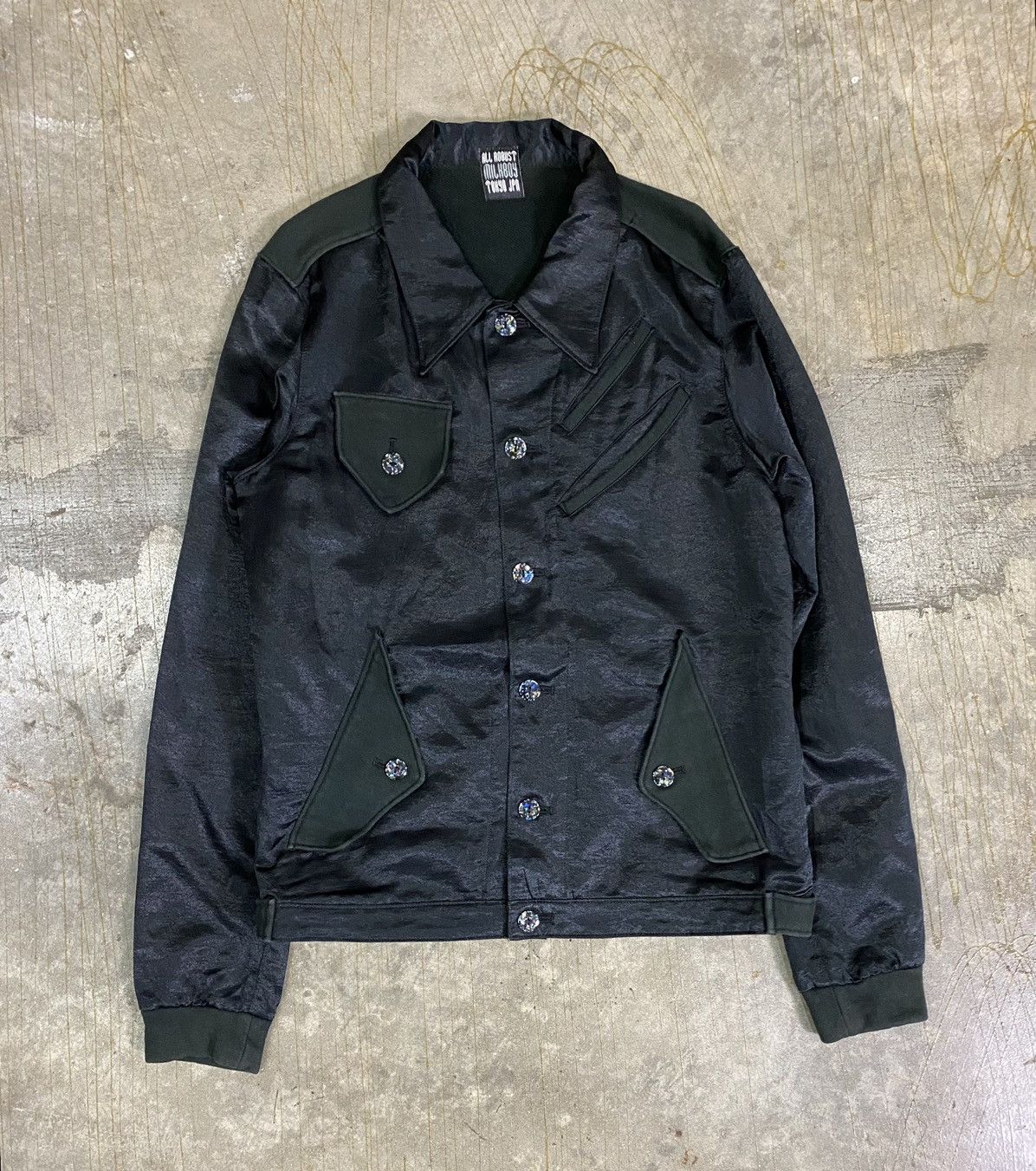 Japanese Brand 90s MILKBOY multipocket Shimmer blend light Size US S / EU 44-46 / 1 - 2 Thumbnail