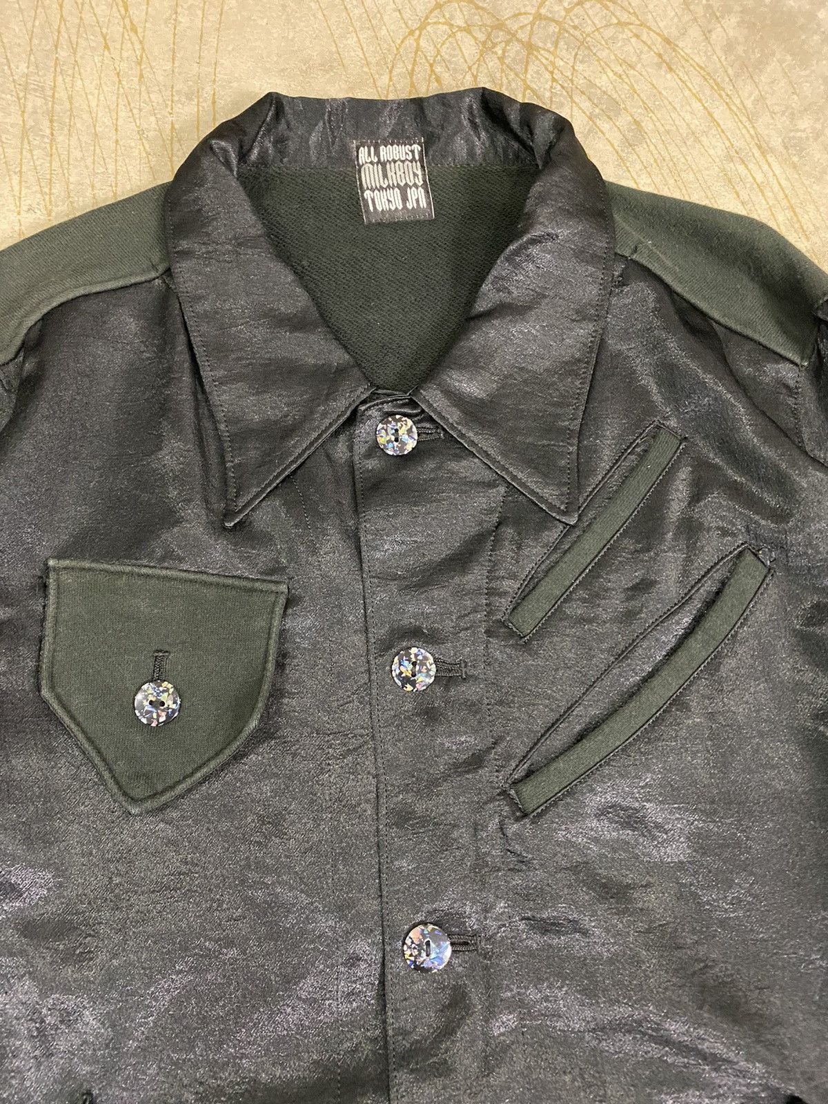 Japanese Brand 90s MILKBOY multipocket Shimmer blend light Size US S / EU 44-46 / 1 - 6 Thumbnail