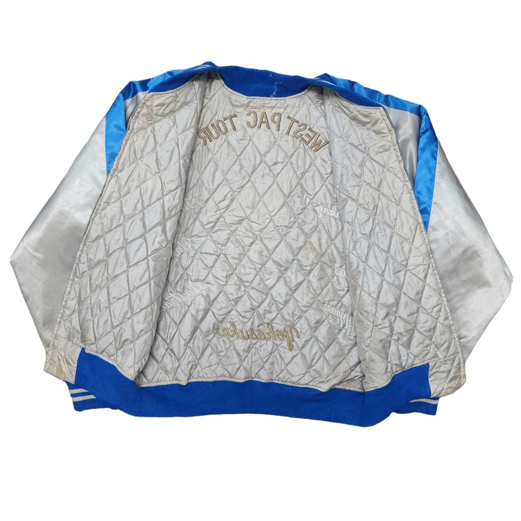 Japanese Brand Vtg Sukajan Souvenir Jacket West Pac Tour Japan Tiger Size US L / EU 52-54 / 3 - 10 Thumbnail