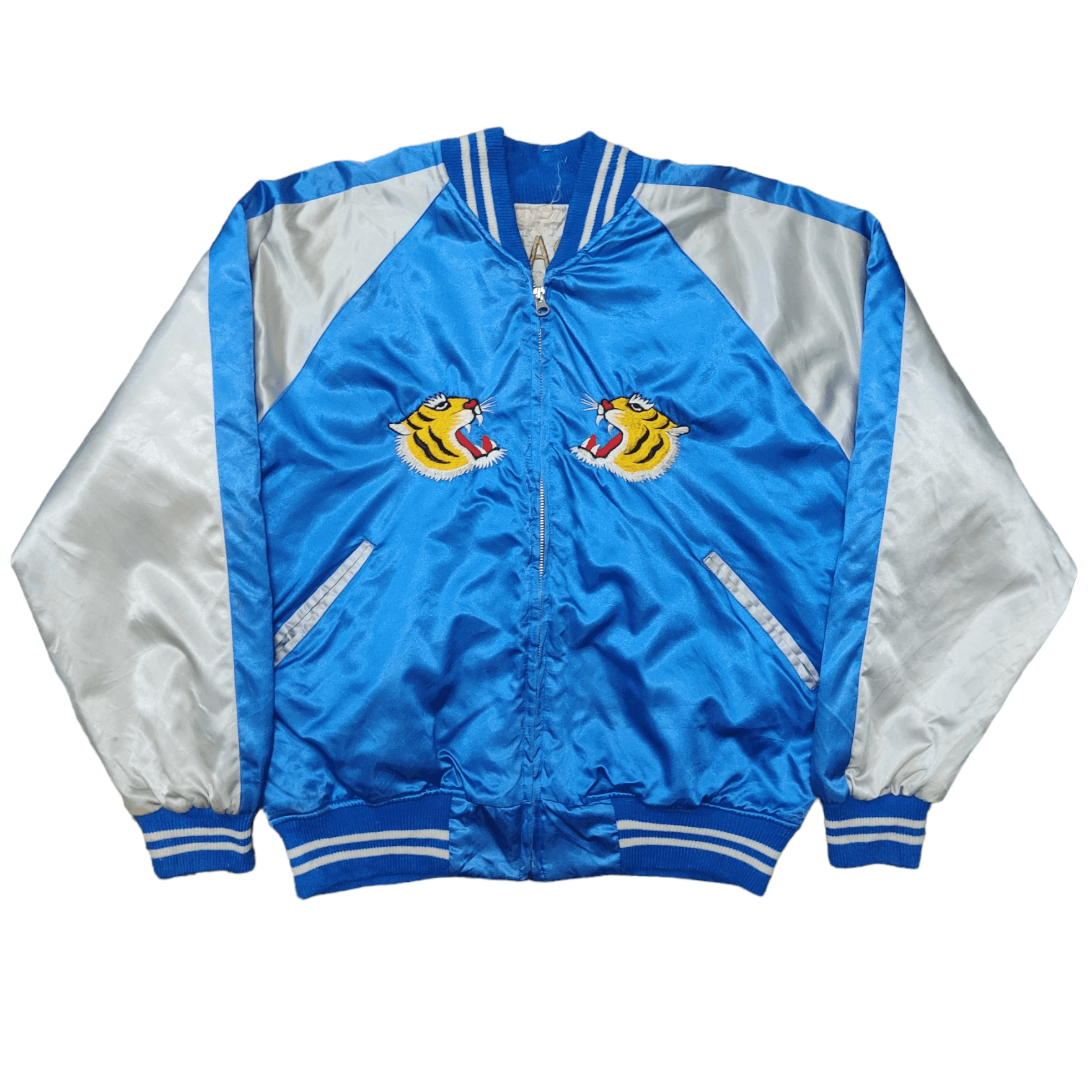 Japanese Brand Vtg Sukajan Souvenir Jacket West Pac Tour Japan Tiger Size US L / EU 52-54 / 3 - 5 Thumbnail