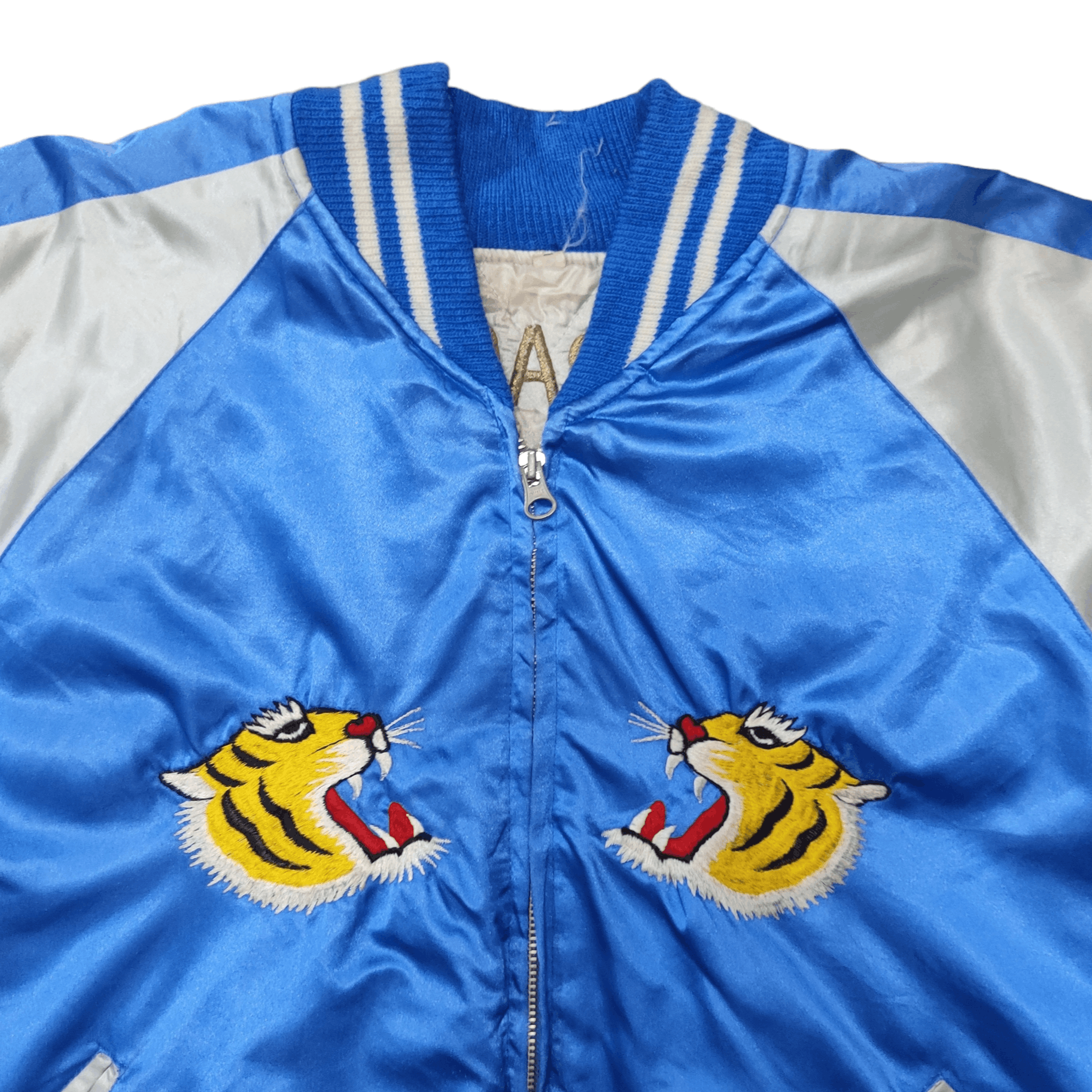 Japanese Brand Vtg Sukajan Souvenir Jacket West Pac Tour Japan Tiger Size US L / EU 52-54 / 3 - 6 Thumbnail