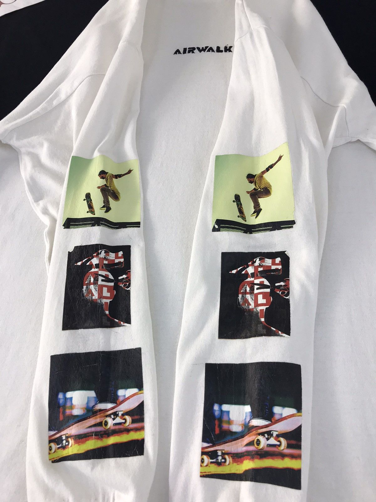 Airwalk × Vintage Vintage Airwalk Long Sleeve Printed Skid Style S.Shirt Size US L / EU 52-54 / 3 - 7 Thumbnail