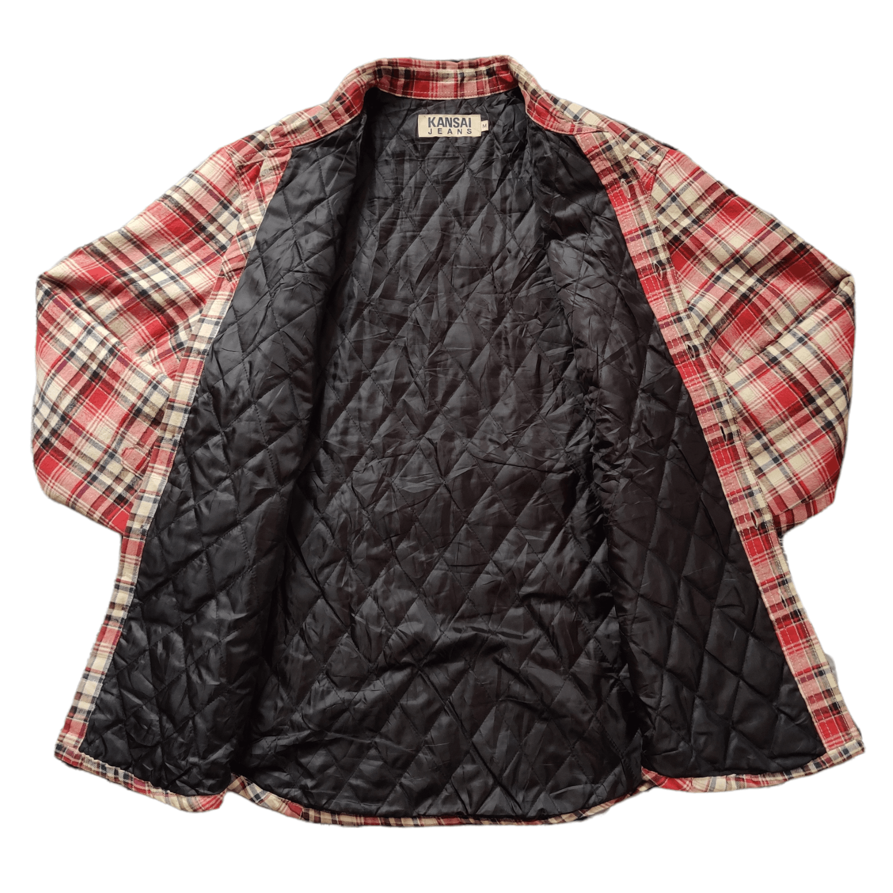 Kansai Yamamoto Vintage Kansai Jeans Flannel Jacket Size US M / EU 48-50 / 2 - 4 Thumbnail