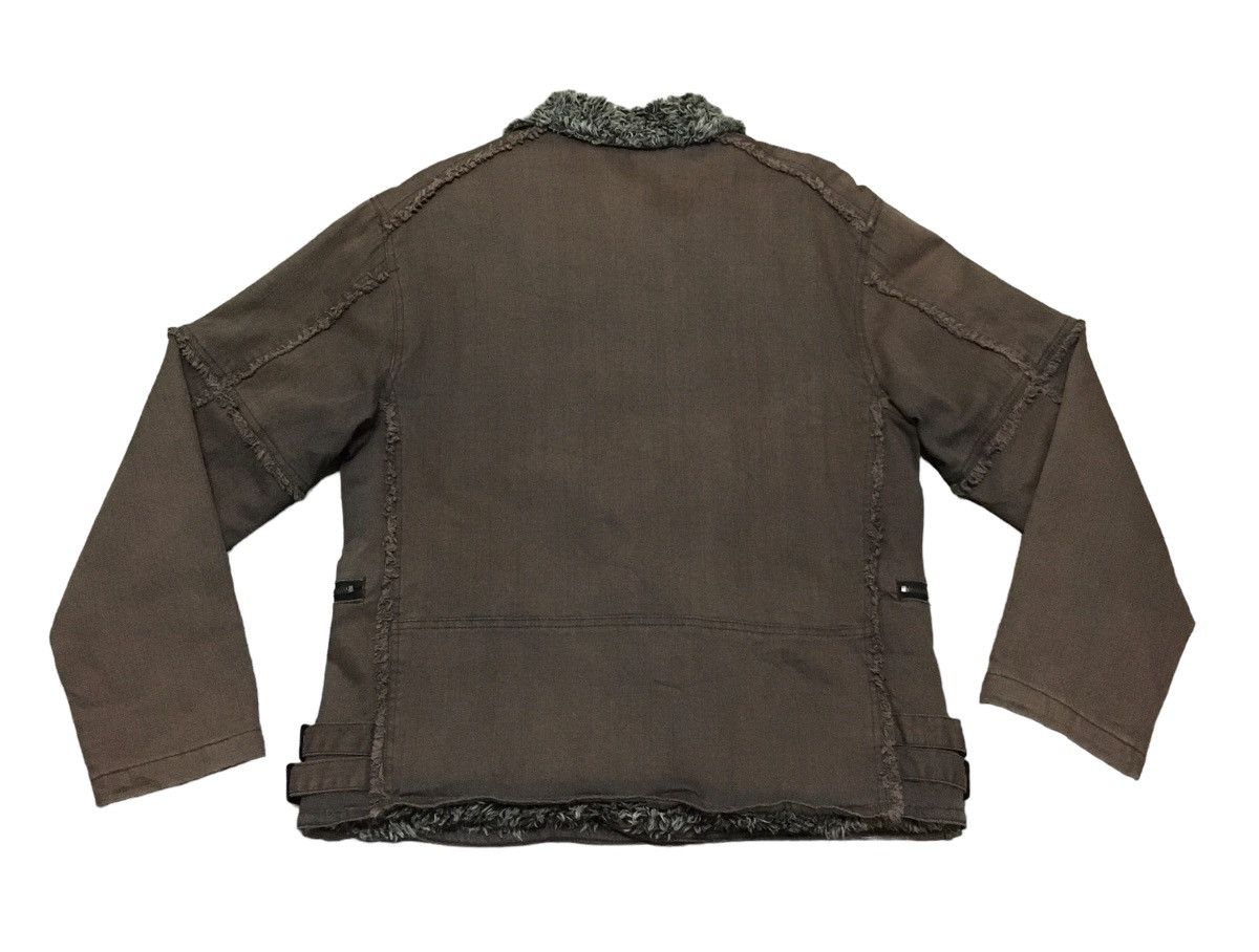 If Six Was Nine Rare Design Vintage In The Attic Double Collar Jacket 1990s Size US L / EU 52-54 / 3 - 3 Thumbnail