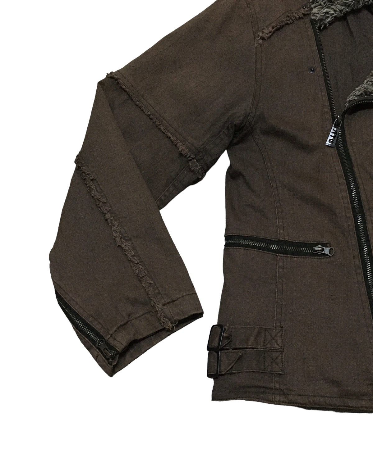 If Six Was Nine Rare Design Vintage In The Attic Double Collar Jacket 1990s Size US L / EU 52-54 / 3 - 7 Thumbnail