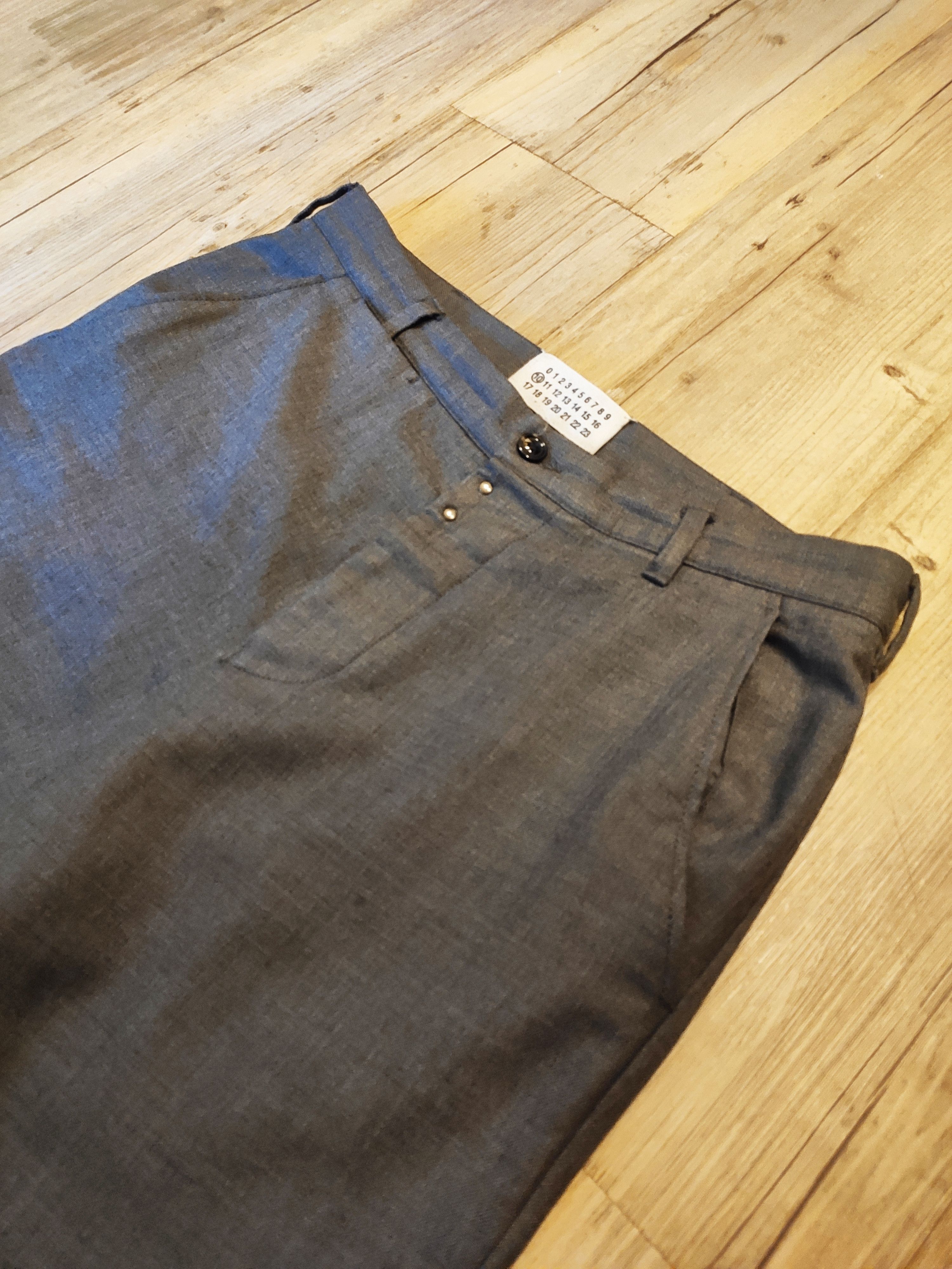 Maison Margiela FW11 grey trousers.Like Hermes or Gaultier Size US 30 / EU 46 - 2 Thumbnail
