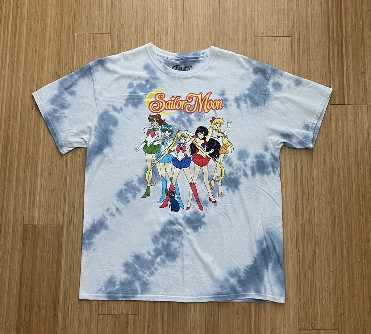 Urban Outfitters Sailor Moon tie dye shirt Size US XL / EU 56 / 4 - 1 Thumbnail