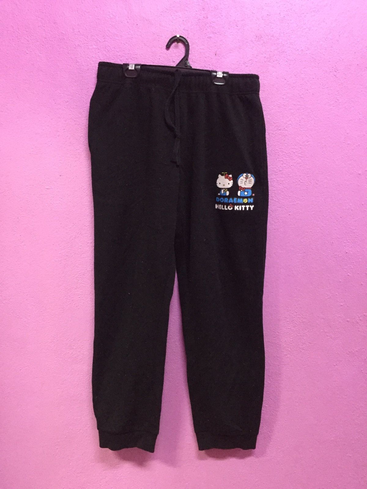 Cartoon Network Doraemon x Hello Kitty Sweatpants Size LL Size US 30 / EU 46 - 1 Thumbnail
