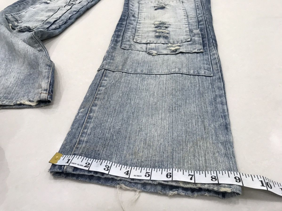 Other Hype Crazy Design Custom Patchwork Heavy Denim Embroidery Size US 32 / EU 48 - 9 Thumbnail