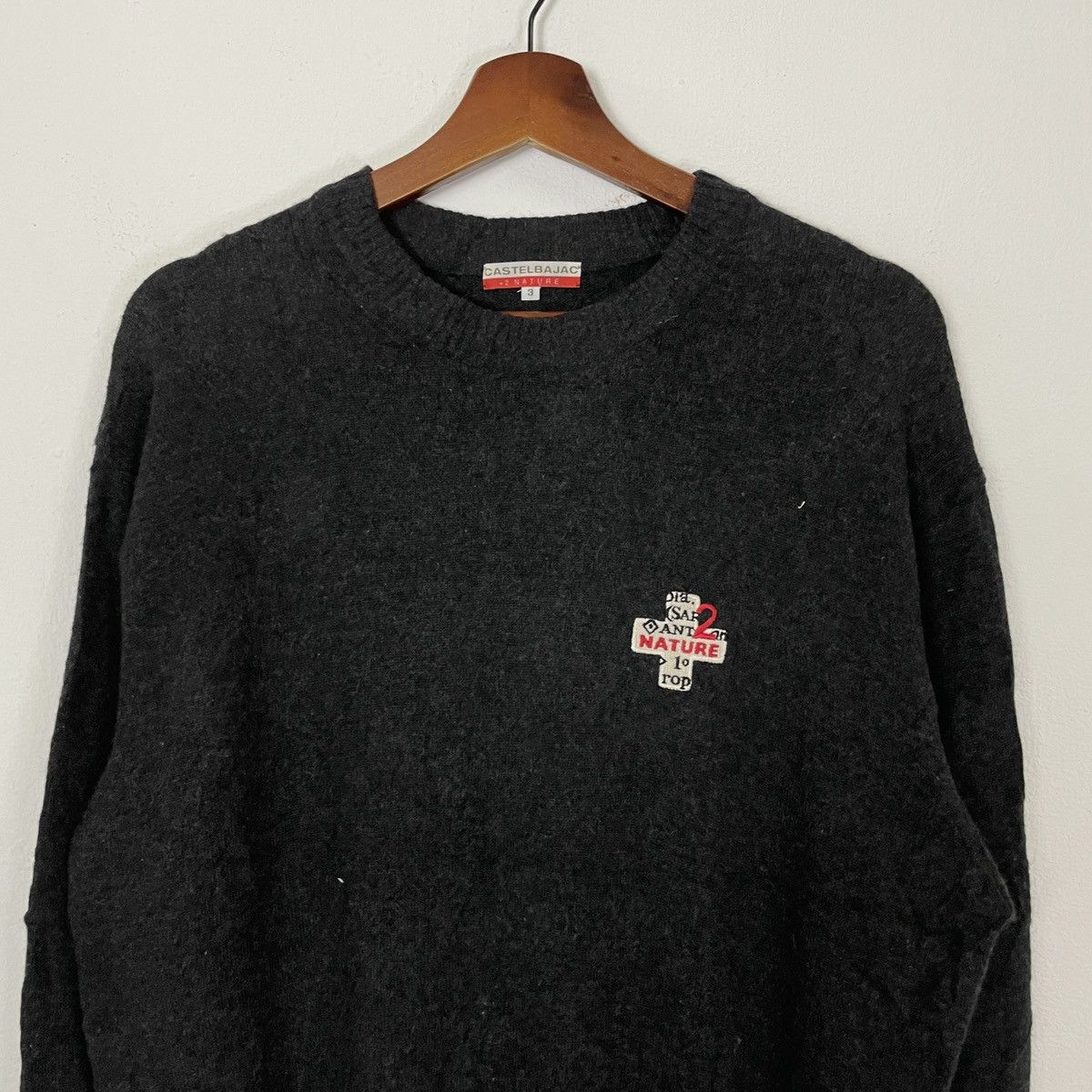 Aran Isles Knitwear Vintage CastelBajac Embroidery Logo Knitwear Size US M / EU 48-50 / 2 - 4 Thumbnail