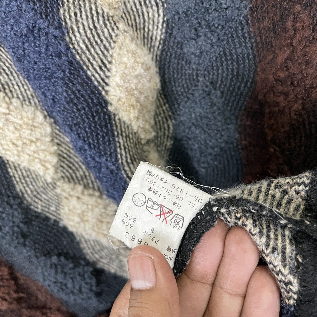 Aran Isles Knitwear × Homespun Knitwear Vintage Bel Bello Parsi Coogi Style Knitwear Size US M / EU 48-50 / 2 - 6 Thumbnail