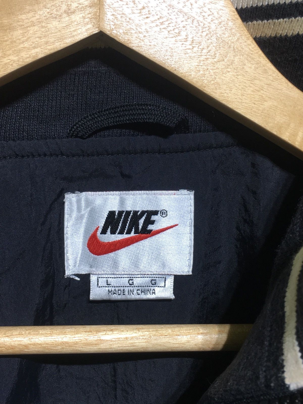 Nike VINTAGE NIKE BIG BLOCK SWOOSH WINDBREAKER JACKETS Size US L / EU 52-54 / 3 - 3 Thumbnail