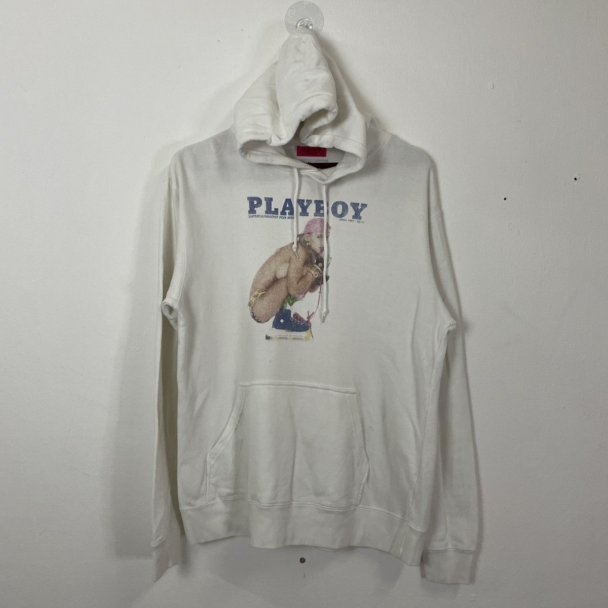 Playboy Vintage Playboy Naked Girl Hoodies Sweatshirt Size US M / EU 48-50 / 2 - 1 Thumbnail