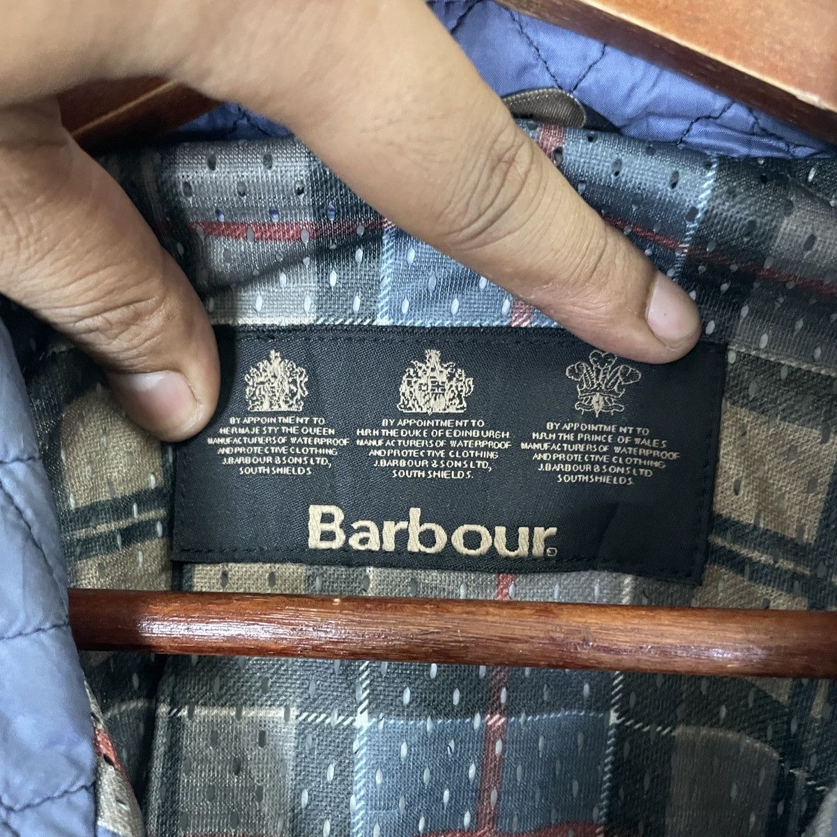 Barbour Vintage Barbour Button Ups Jacket Size US L / EU 52-54 / 3 - 5 Thumbnail