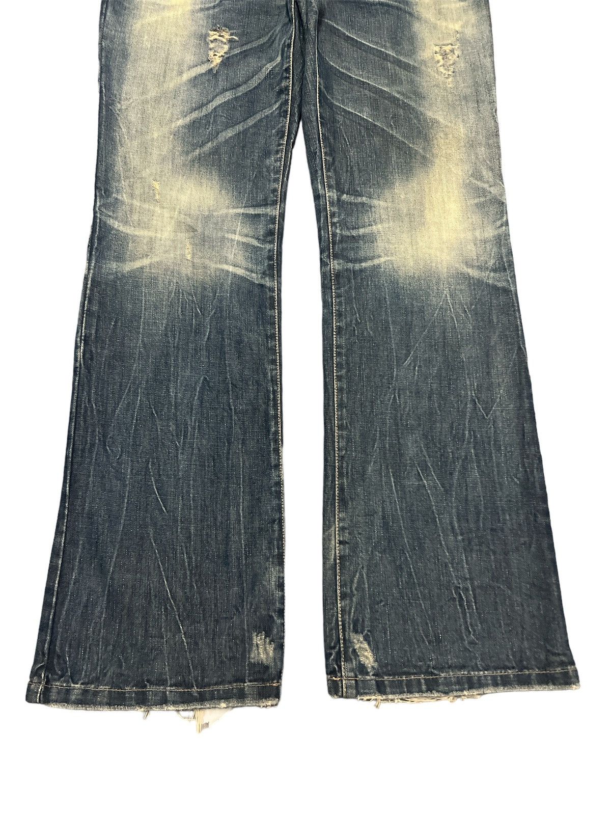 Other FLARED💥G WOKER JEANS DISTRESSED DENIM PANTS Size US 33 - 4 Thumbnail