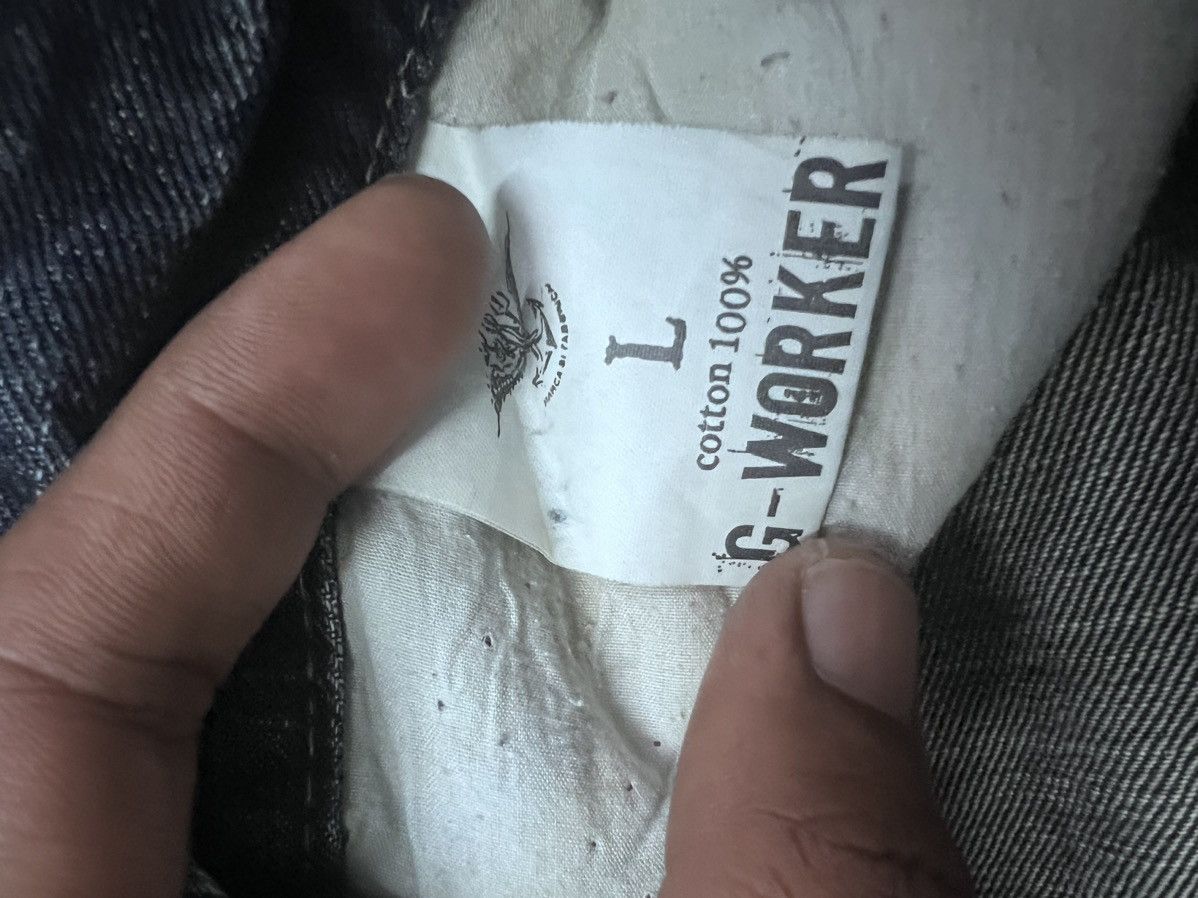 Other FLARED💥G WOKER JEANS DISTRESSED DENIM PANTS Size US 33 - 10 Thumbnail