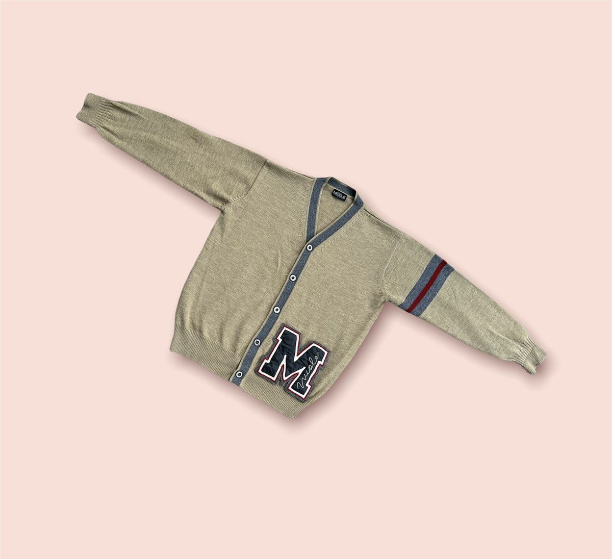Hysteric Glamour VINTAGE NICOLE MONSIEUR YUKIO KOBAYASHI WOOL CARDIGAN Size US L / EU 52-54 / 3 - 1 Thumbnail