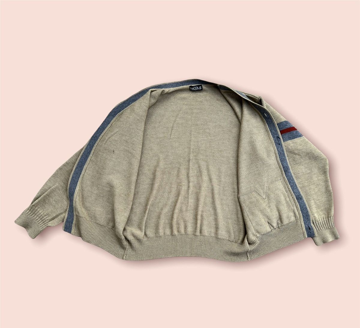 Hysteric Glamour VINTAGE NICOLE MONSIEUR YUKIO KOBAYASHI WOOL CARDIGAN Size US L / EU 52-54 / 3 - 12 Thumbnail