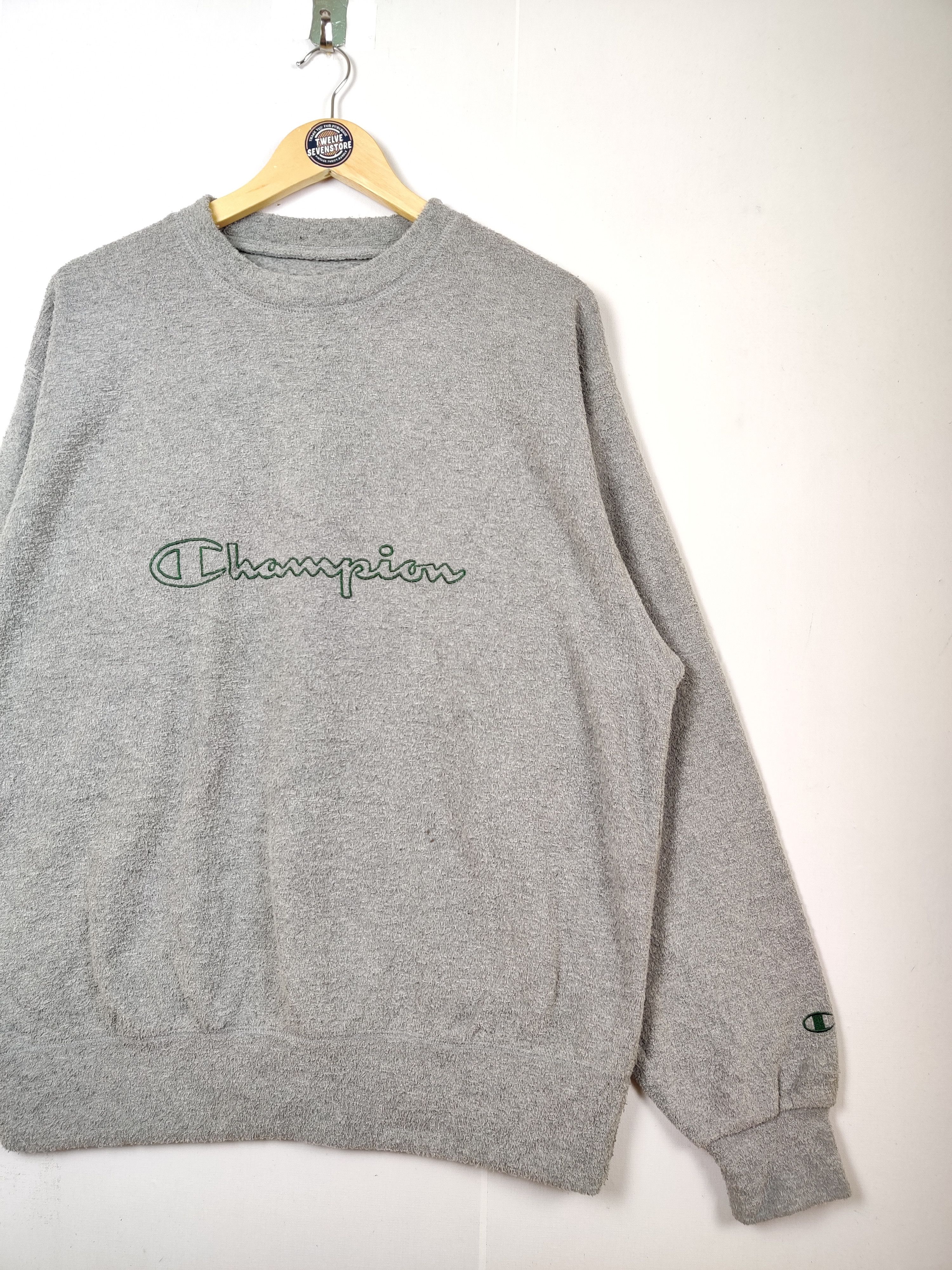 Champion Vintage Champion Spellout Crewneck Sweatshirt Size US L / EU 52-54 / 3 - 3 Thumbnail