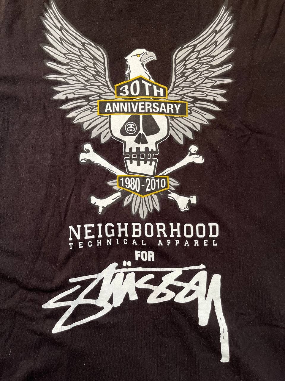 Neighborhood × Stussy Stussy x Neighbourhood 30th Anniversary Tee | Grailed