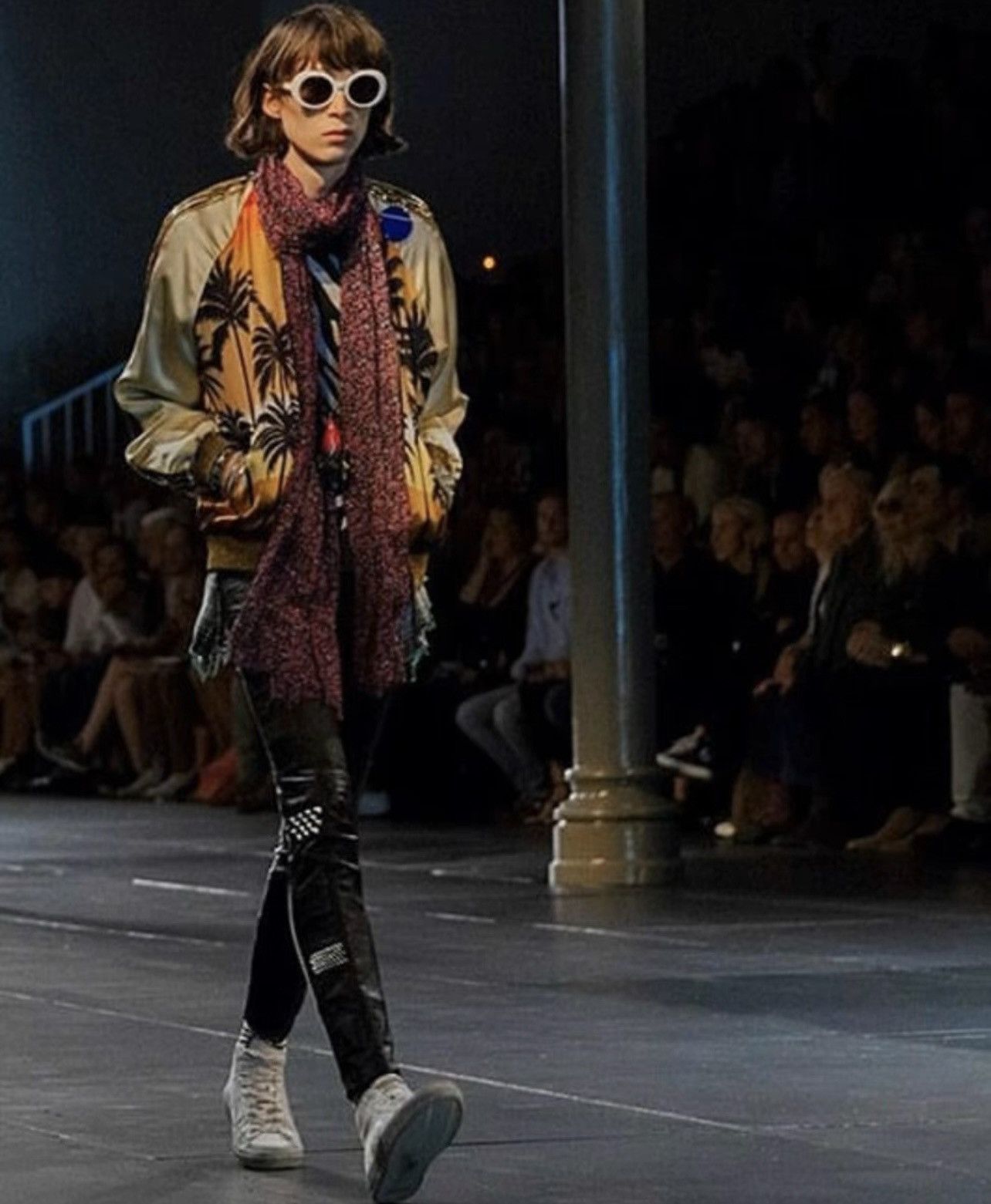 Saint Laurent Paris * RUNWAY* Saint Laurent Paris SS16 Palm Jacket SZ 52 Size US L / EU 52-54 / 3 - 2 Thumbnail