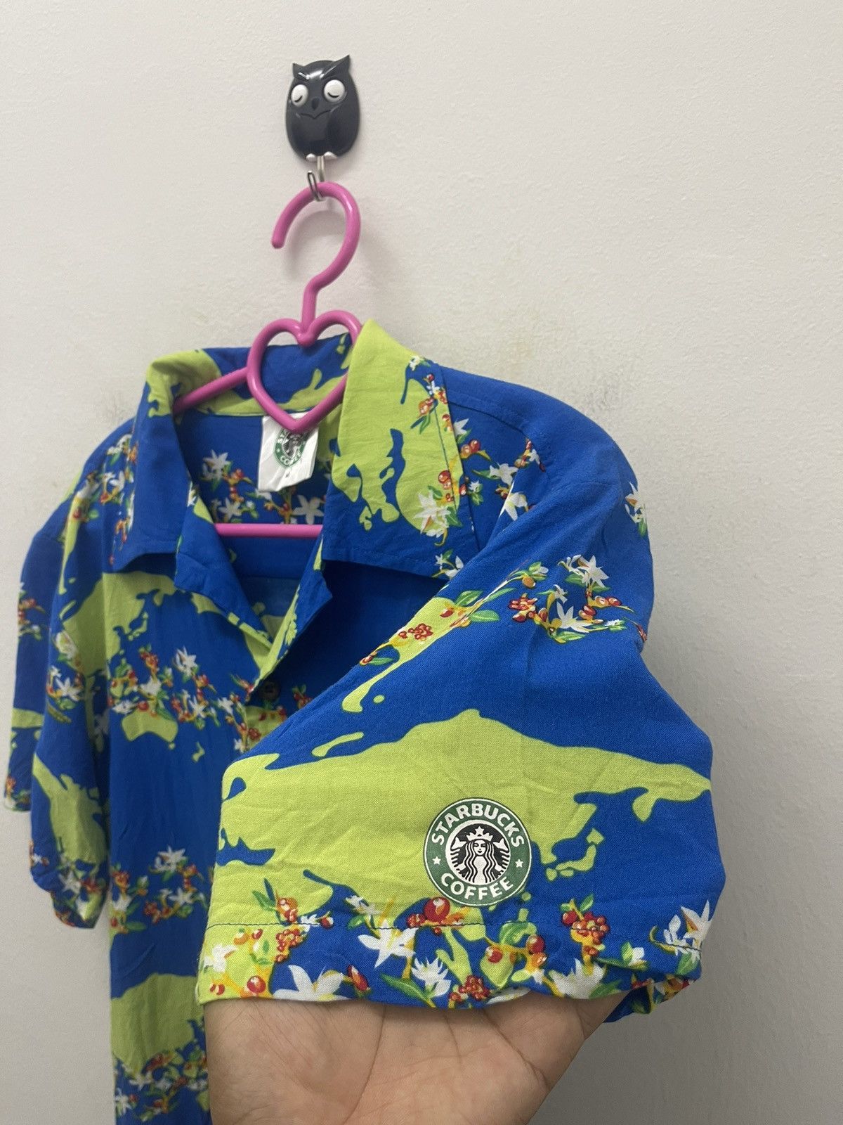 Vintage Rare Vintage STARBUCKS COFFEE World Map Single Pocket Kids Size US M / EU 48-50 / 2 - 3 Thumbnail