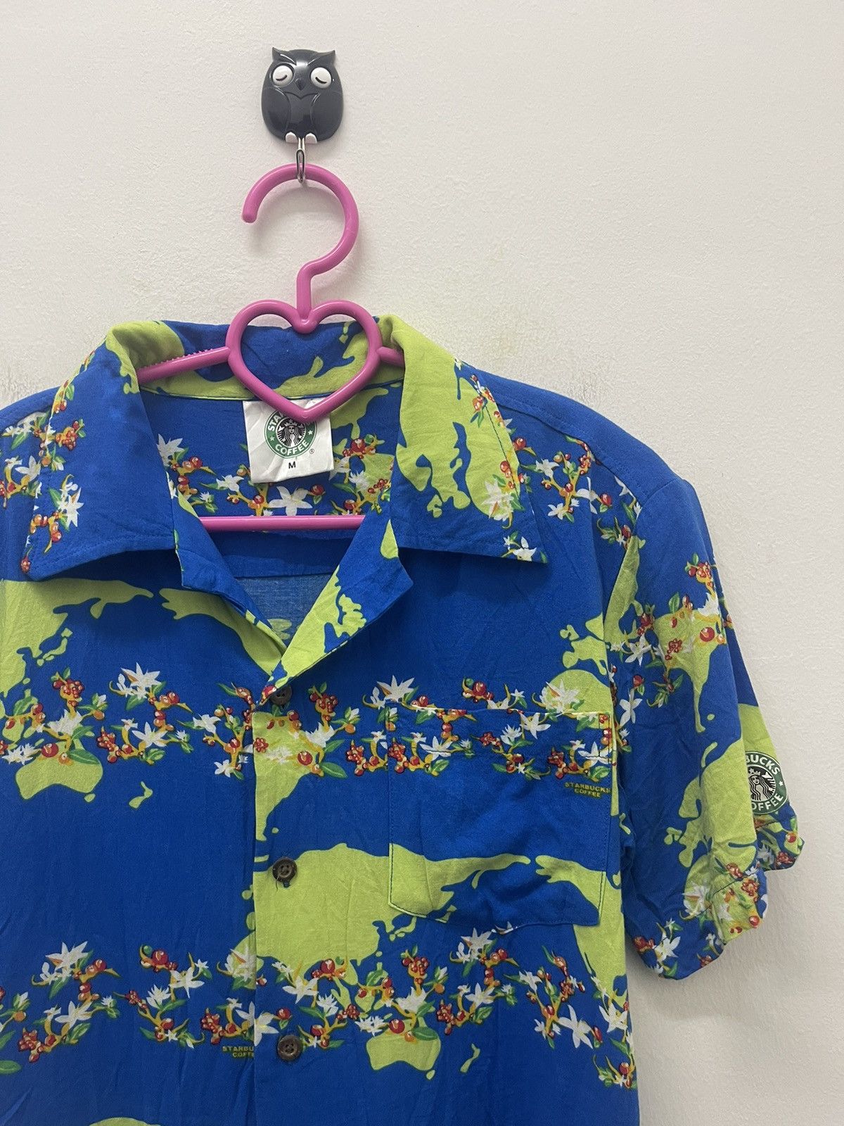 Vintage Rare Vintage STARBUCKS COFFEE World Map Single Pocket Kids Size US M / EU 48-50 / 2 - 2 Thumbnail