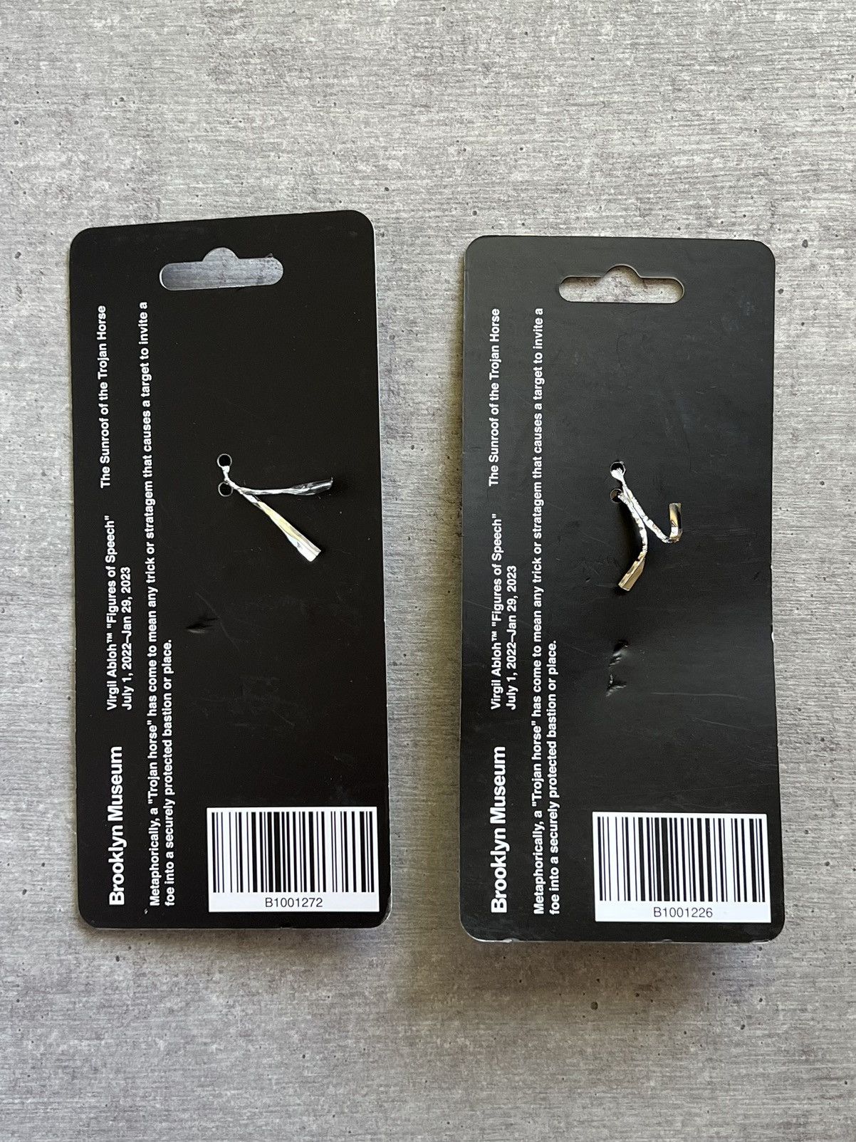 Virgil Abloh Virgil Abloh Brooklyn Museum Keychains Size ONE SIZE - 2 Thumbnail
