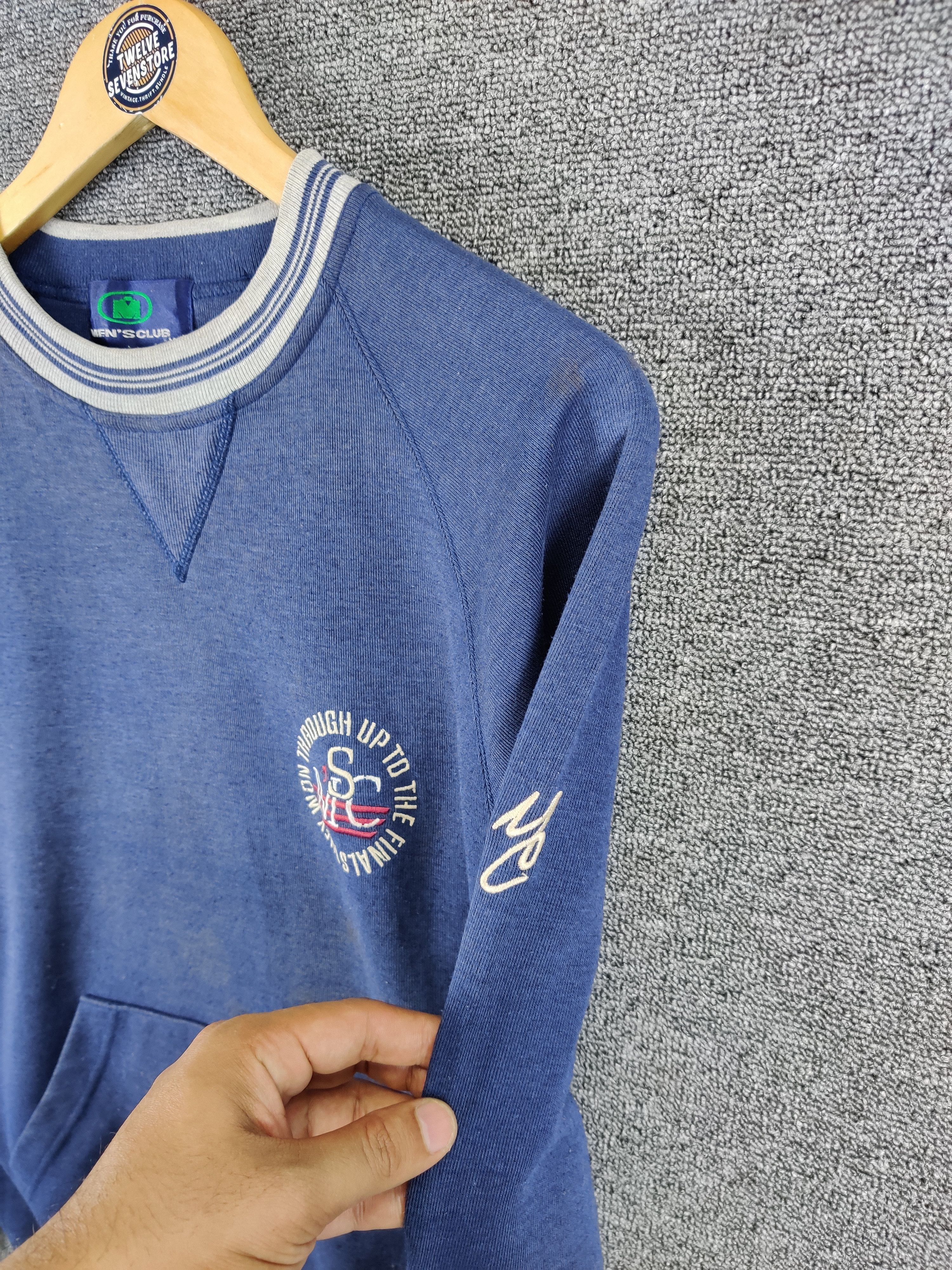 Japanese Brand Vintage Men's Club Embroidery Logo Crewneck Sweatshirt Size US M / EU 48-50 / 2 - 7 Thumbnail