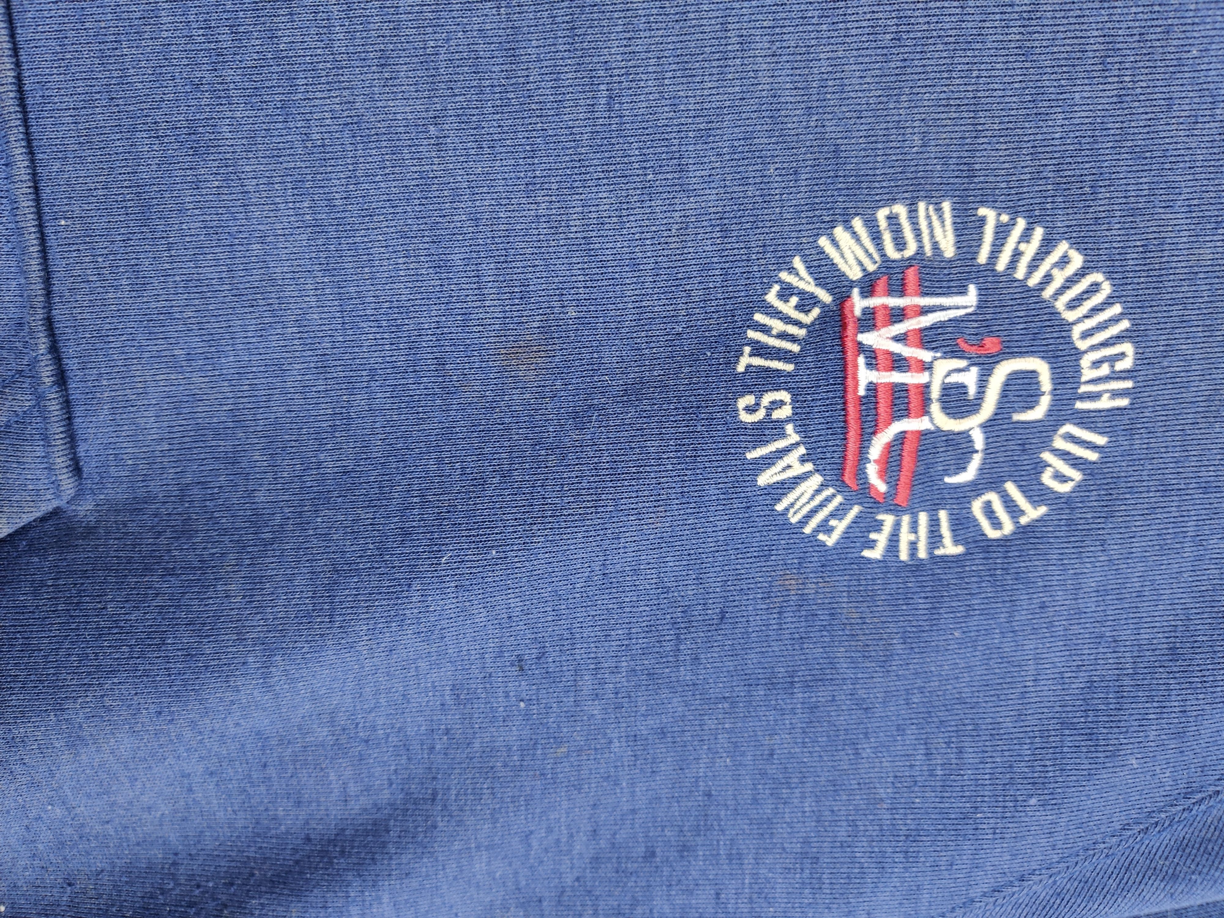 Japanese Brand Vintage Men's Club Embroidery Logo Crewneck Sweatshirt Size US M / EU 48-50 / 2 - 6 Thumbnail