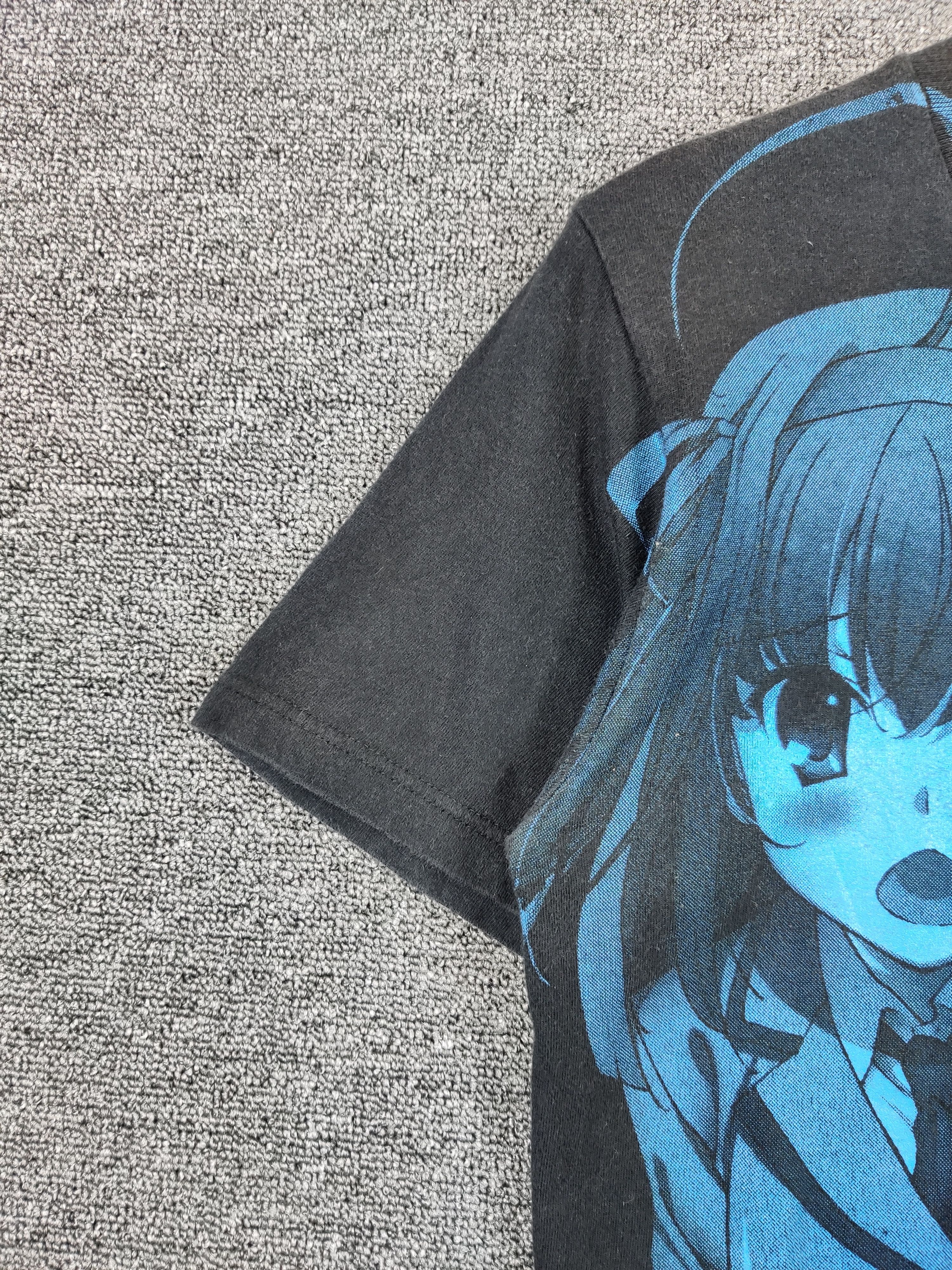 Anime Vintage Takanashi Sora Overpint Anime Tee Tshirt Size US M / EU 48-50 / 2 - 4 Thumbnail