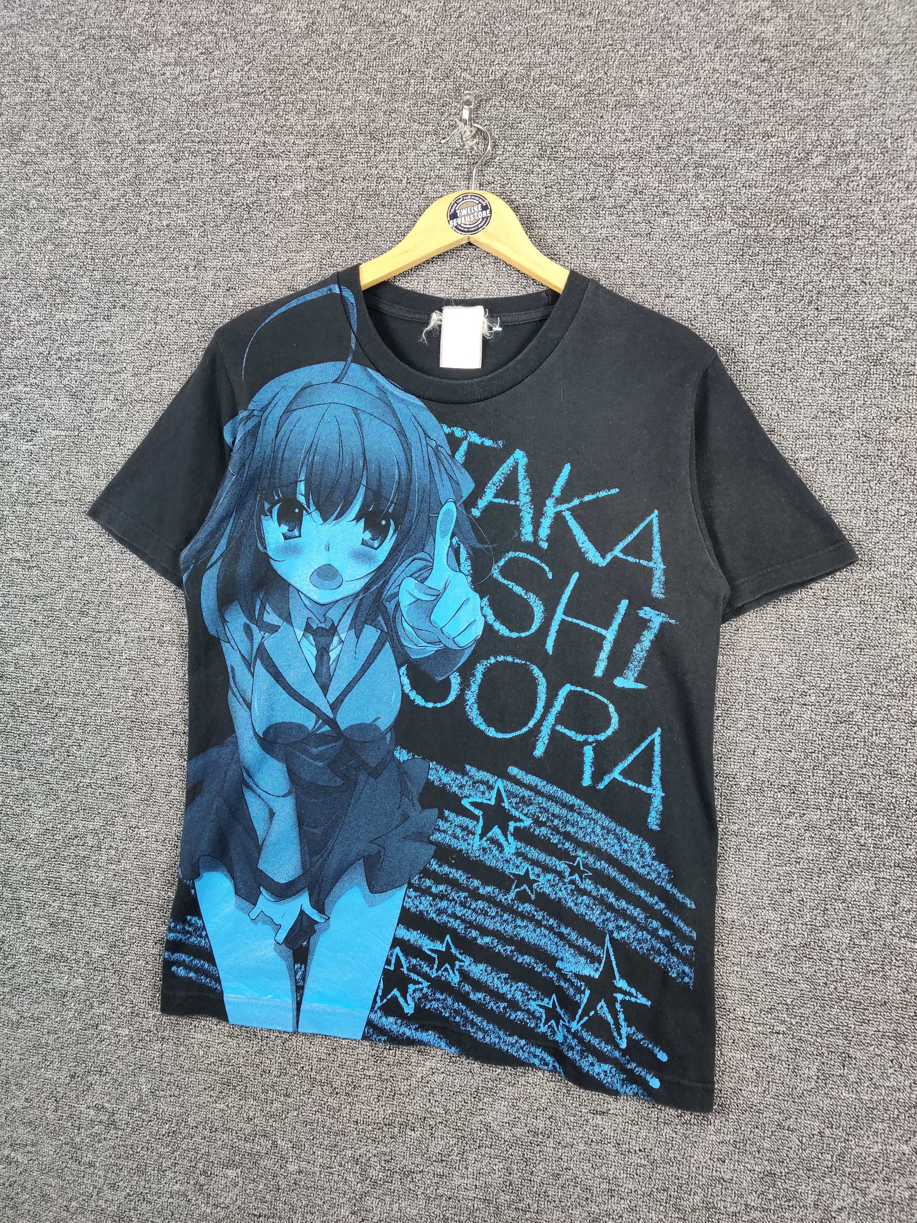 Anime Vintage Takanashi Sora Overpint Anime Tee Tshirt Size US M / EU 48-50 / 2 - 2 Thumbnail