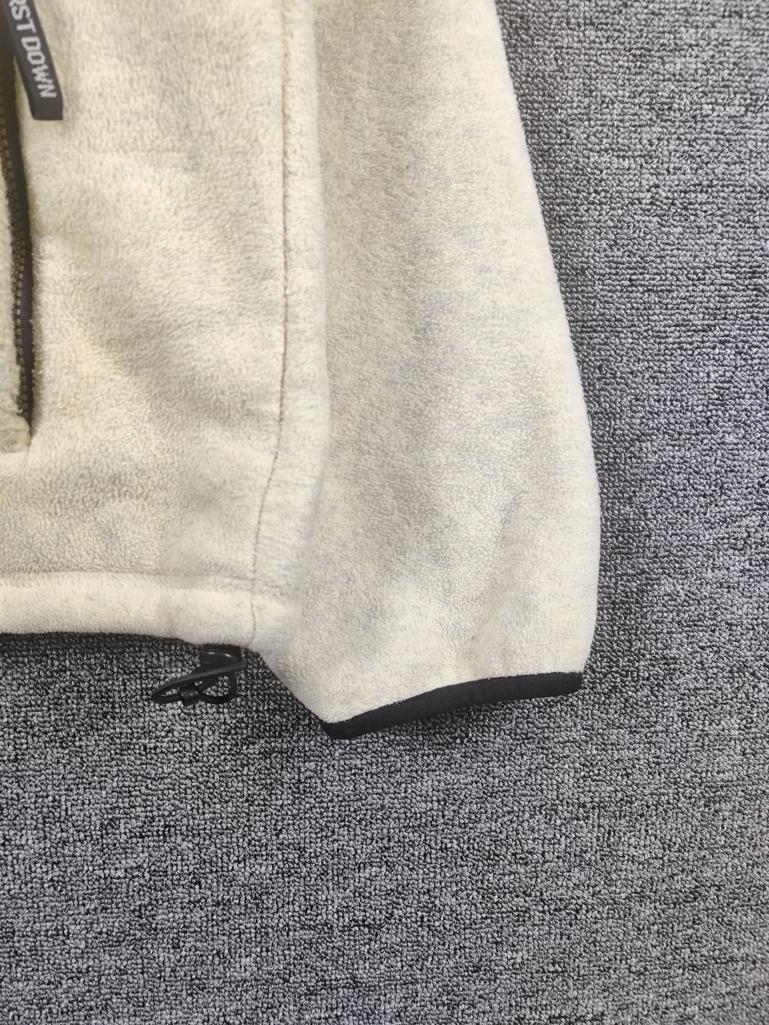 Japanese Brand Vintage First Down U.S.A Fleece Zipper Jacket Size US M / EU 48-50 / 2 - 3 Thumbnail