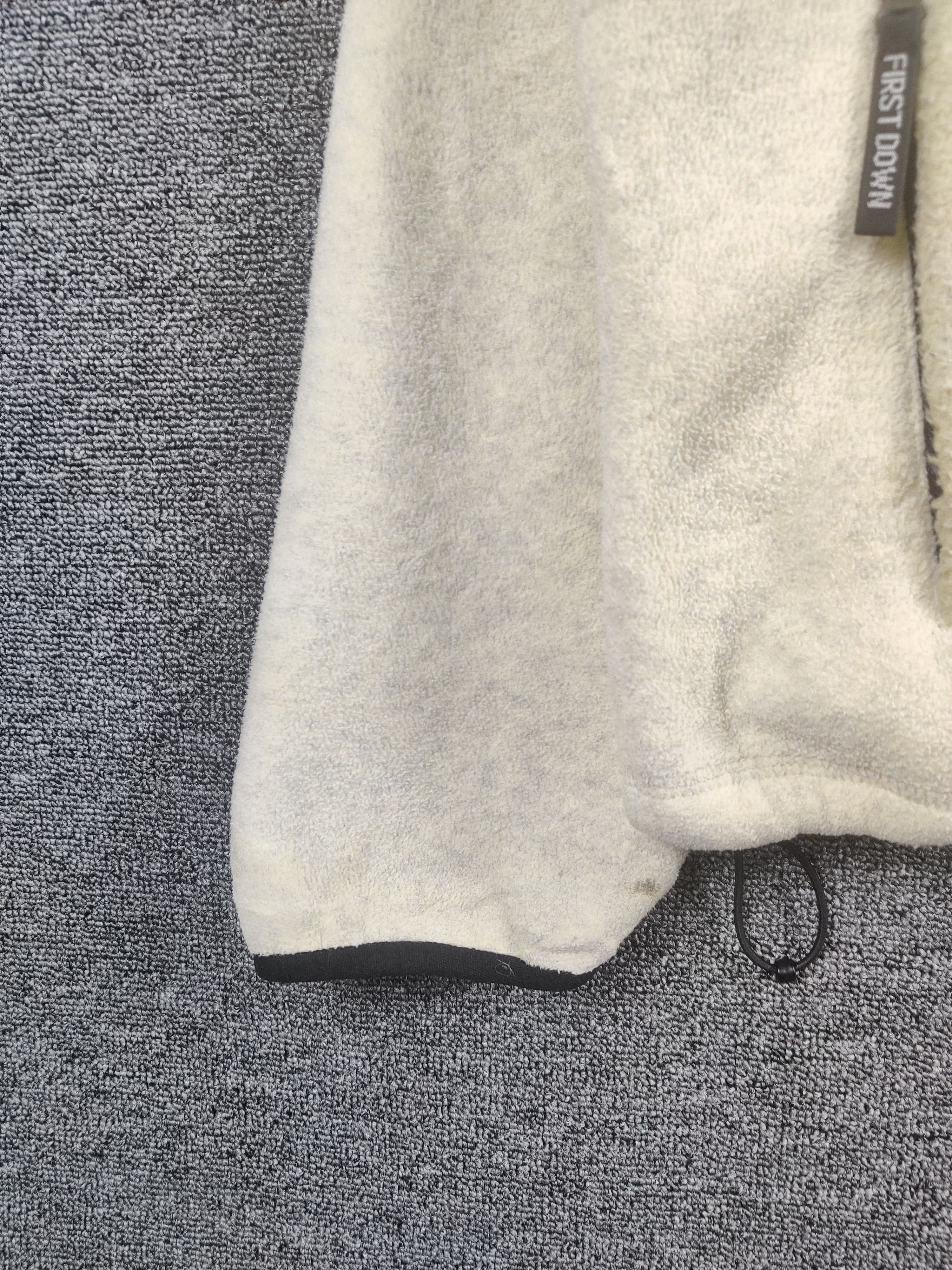 Japanese Brand Vintage First Down U.S.A Fleece Zipper Jacket Size US M / EU 48-50 / 2 - 4 Thumbnail
