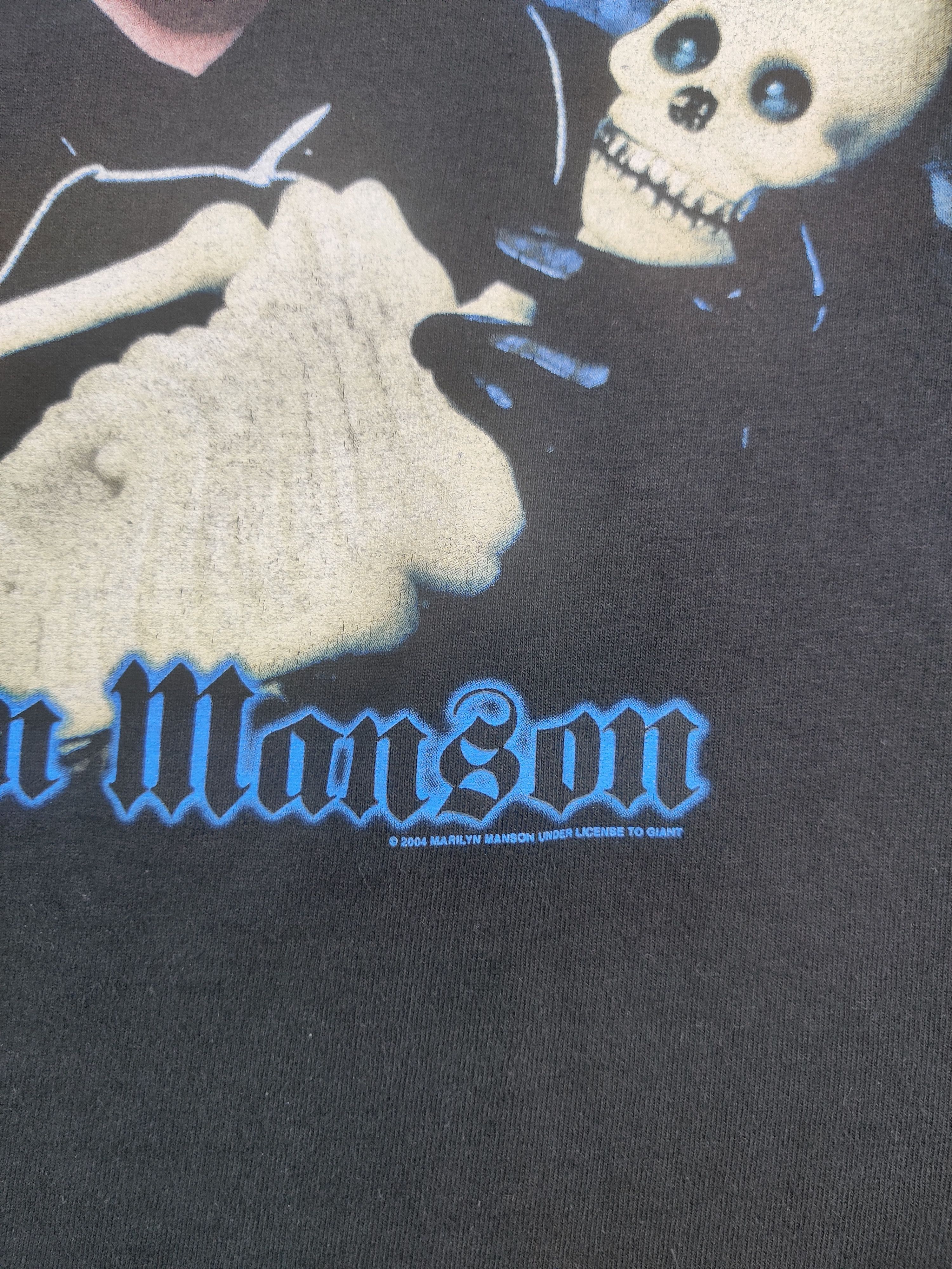 Band Tees Vintage Marilyn Manson Band Tee Tshirt Size US M / EU 48-50 / 2 - 7 Thumbnail