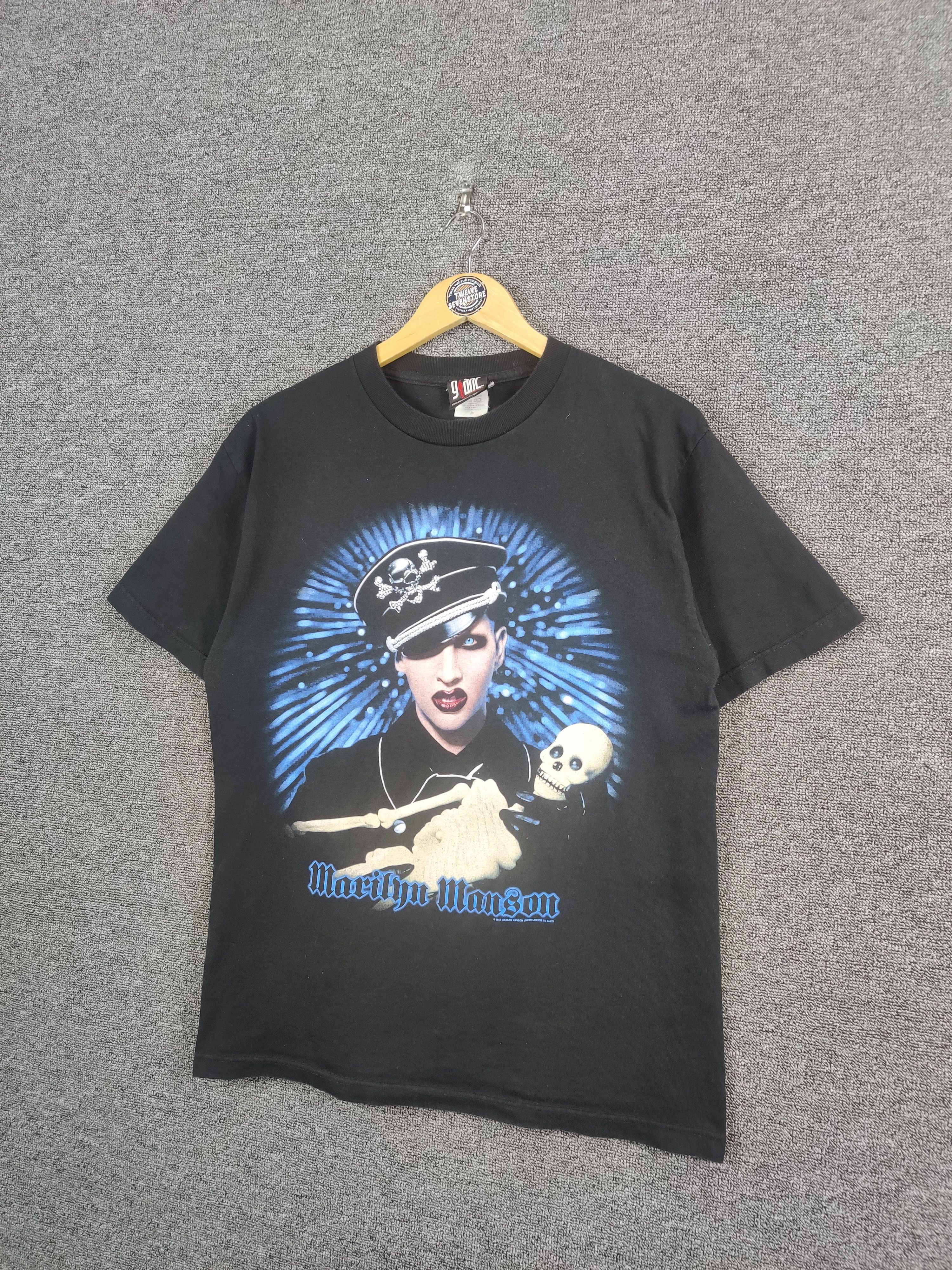 Band Tees Vintage Marilyn Manson Band Tee Tshirt Size US M / EU 48-50 / 2 - 2 Thumbnail