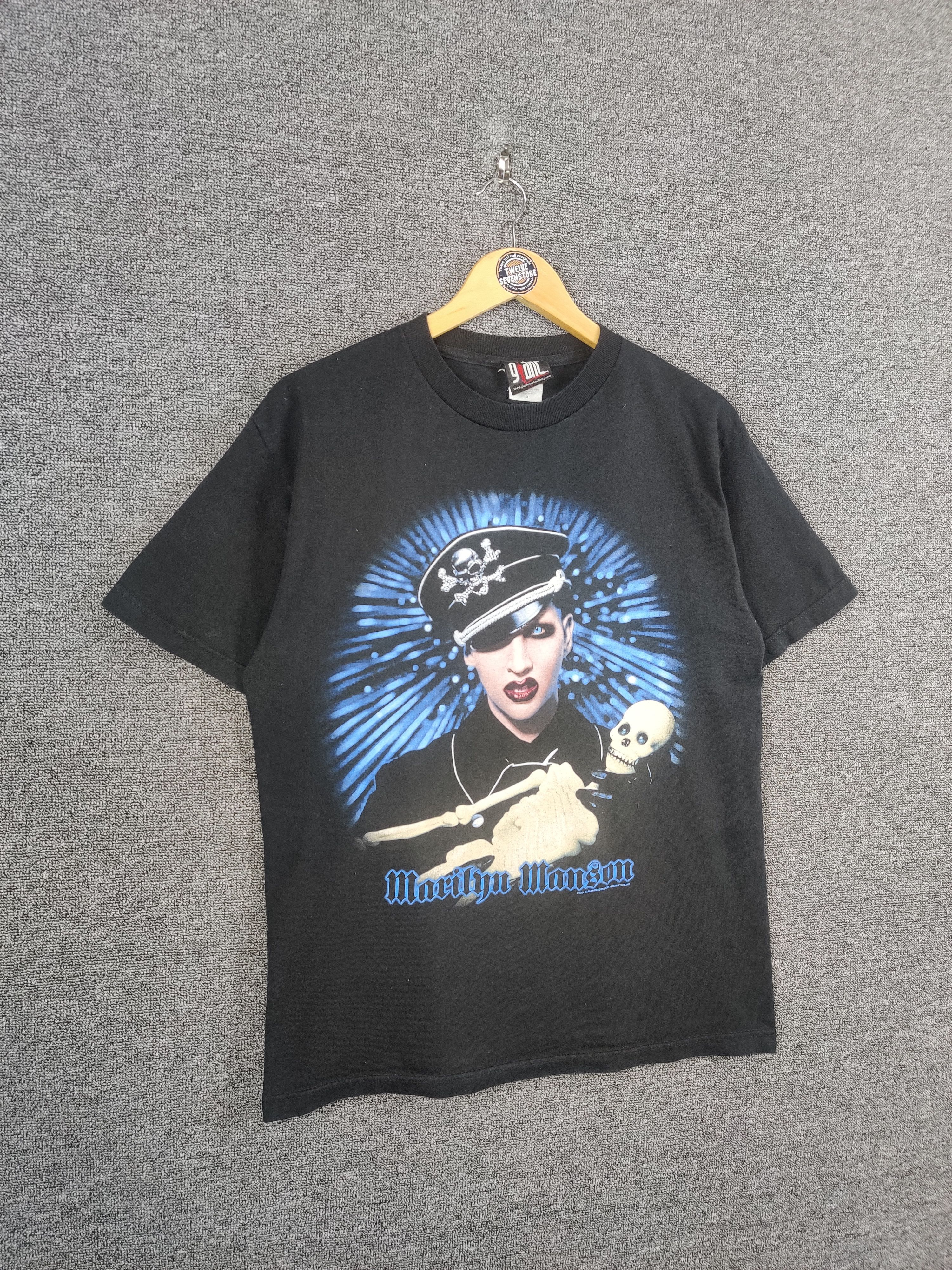 Vintage 2000 Vintage Marilyn Manson Band Tee Tshirt Size US M / EU 48-50 / 2 - 6 Thumbnail
